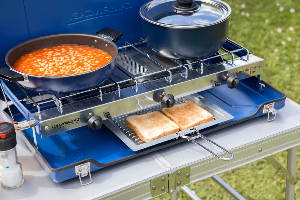 Campingaz Camping Chef Double Burner & Grill - Image 6
