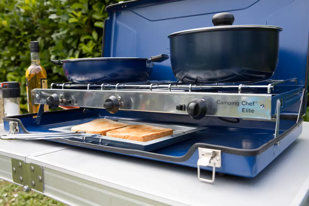 Campingaz Camping Chef Double Burner & Grill - Image 7