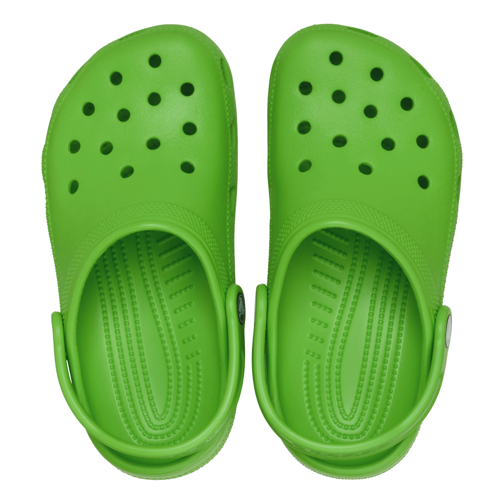 Crocs Classic Clogs - Junior (Crocs Green)(Sizes C11-J4) - Image 5
