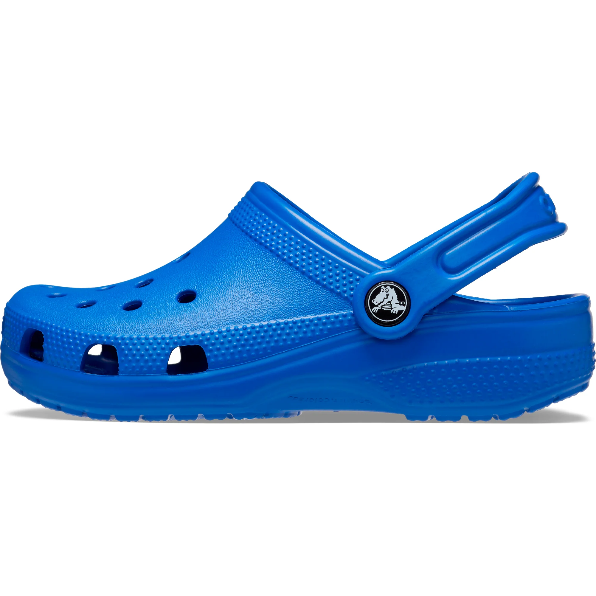 Crocs Classic Clogs - Junior (Blue Bolt)(Sizes C11-J6) - Image 2