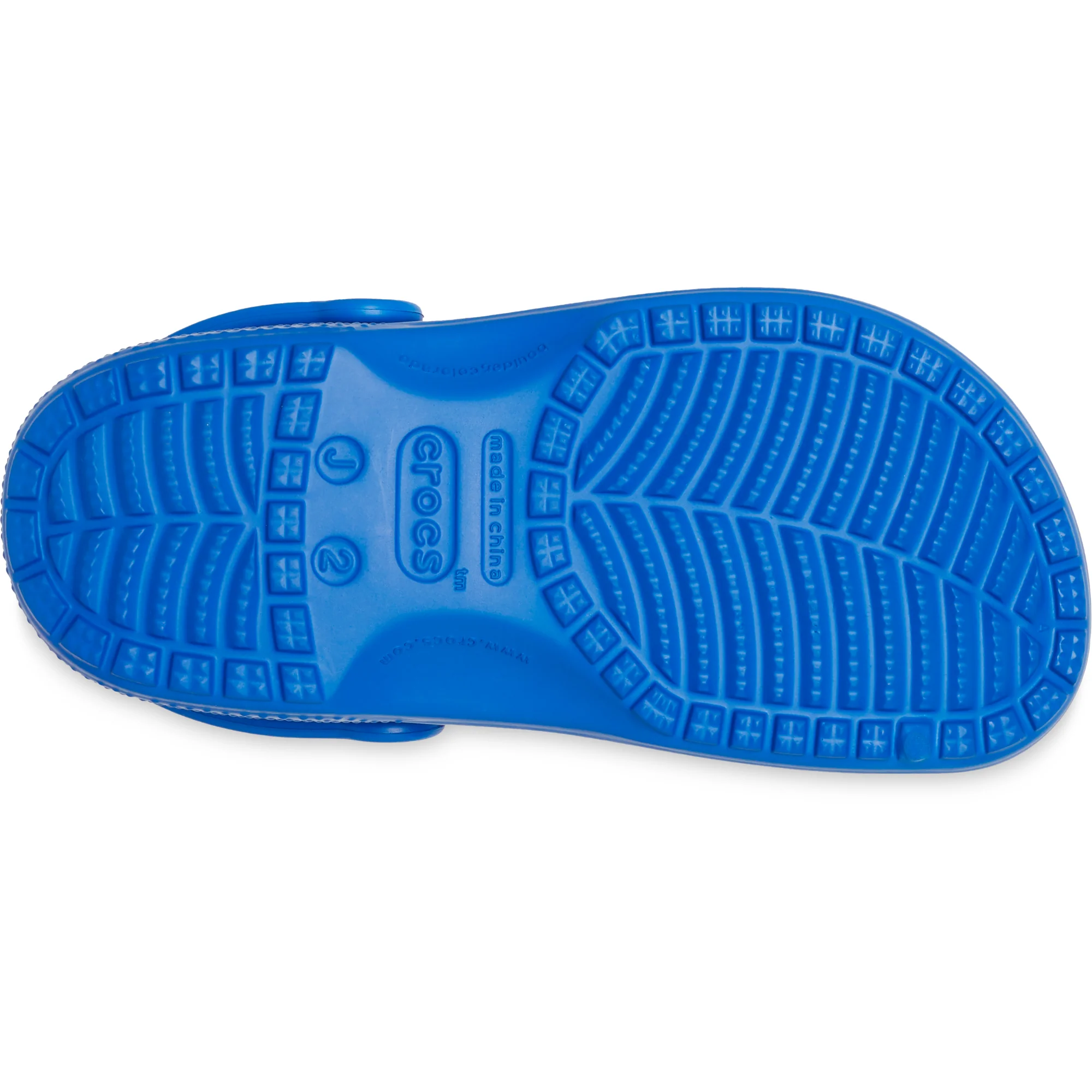 Crocs Classic Clogs - Junior (Blue Bolt)(Sizes C11-J6) - Image 4