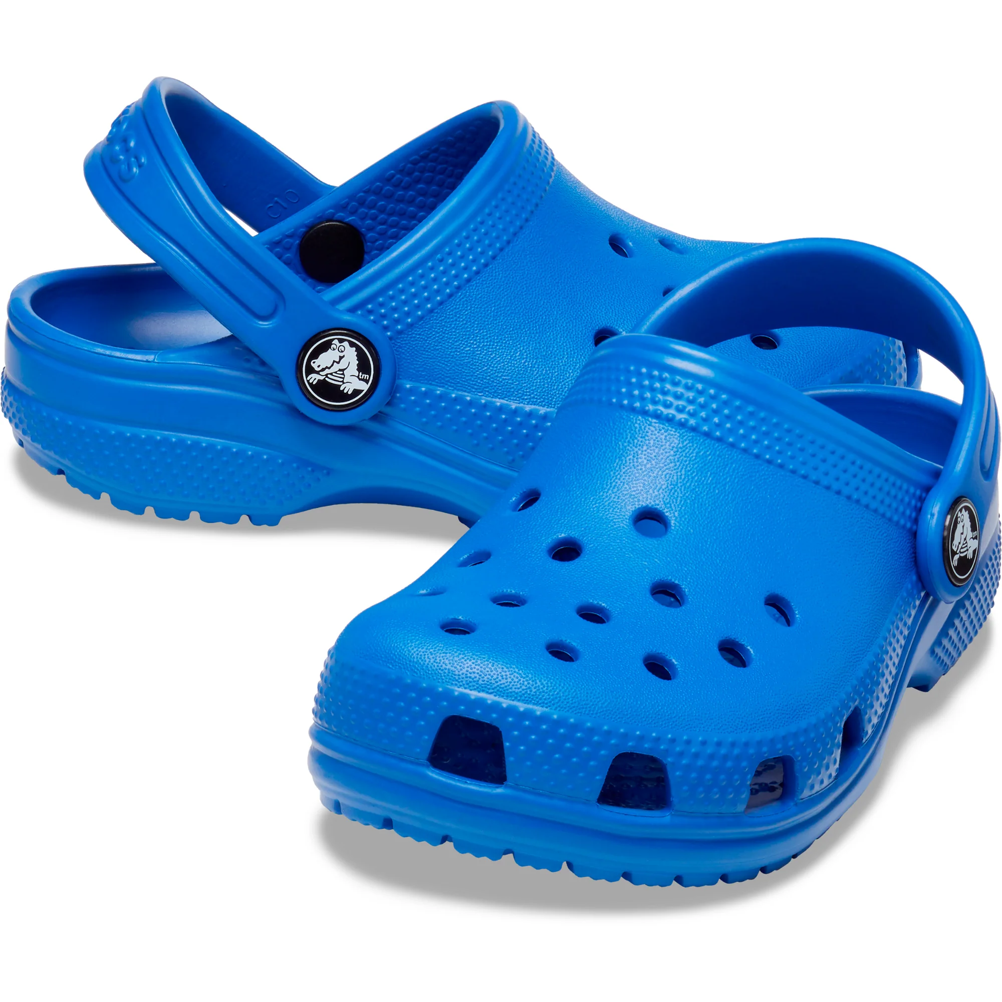 Crocs Classic Clogs - Toddler (Blue Bolt)(Sizes C4-C10) - Image 6