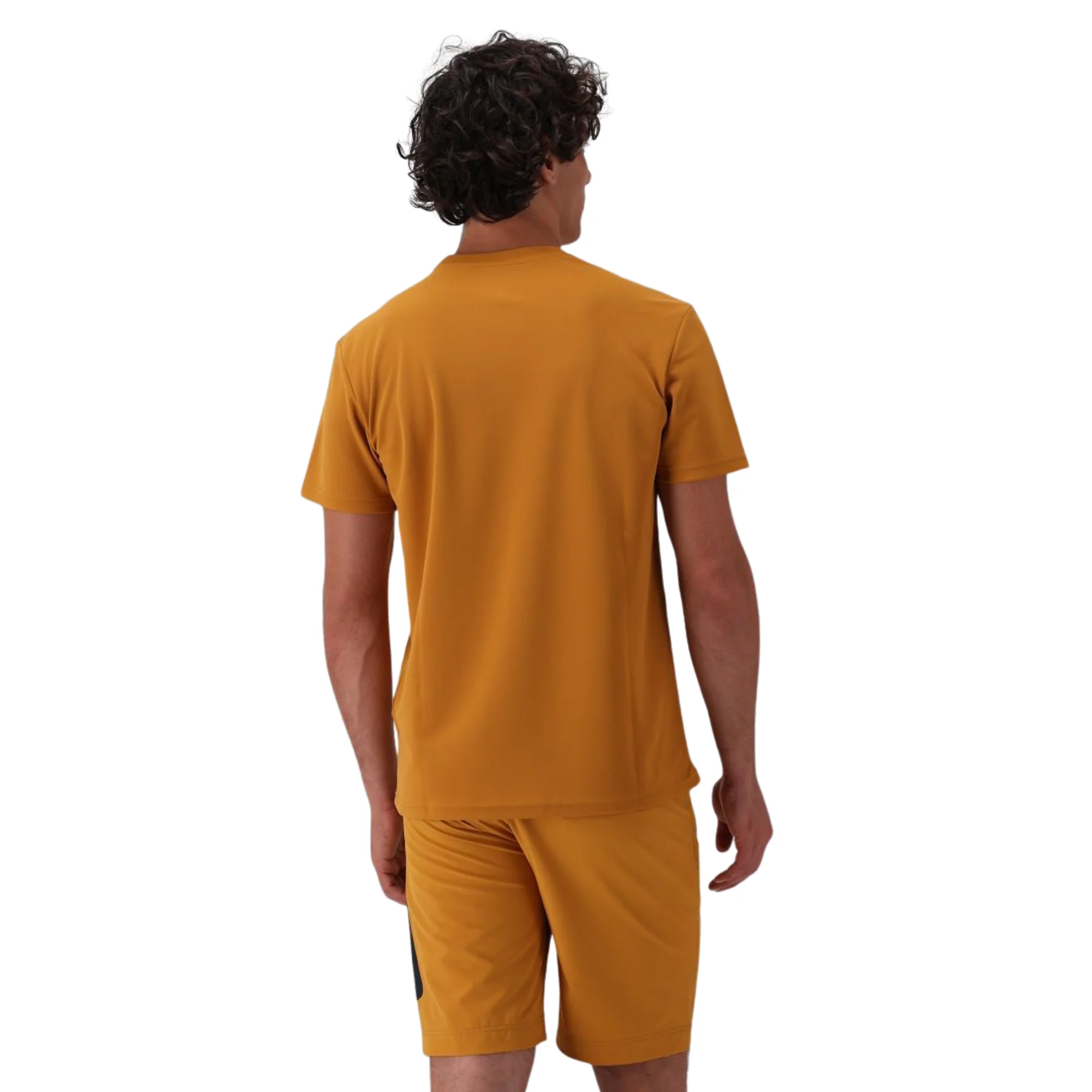 CMP Men's Round Neck Logo Technical Tee (Curcuma) - Image 6