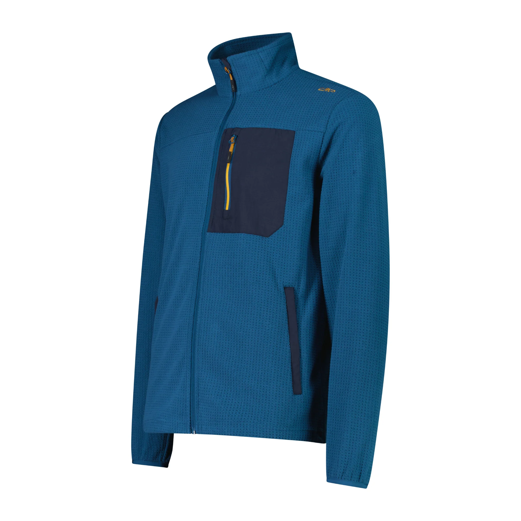 CMP Men's Jacquard Arctic Full Zip Fleece (Petroleum) - Image 2