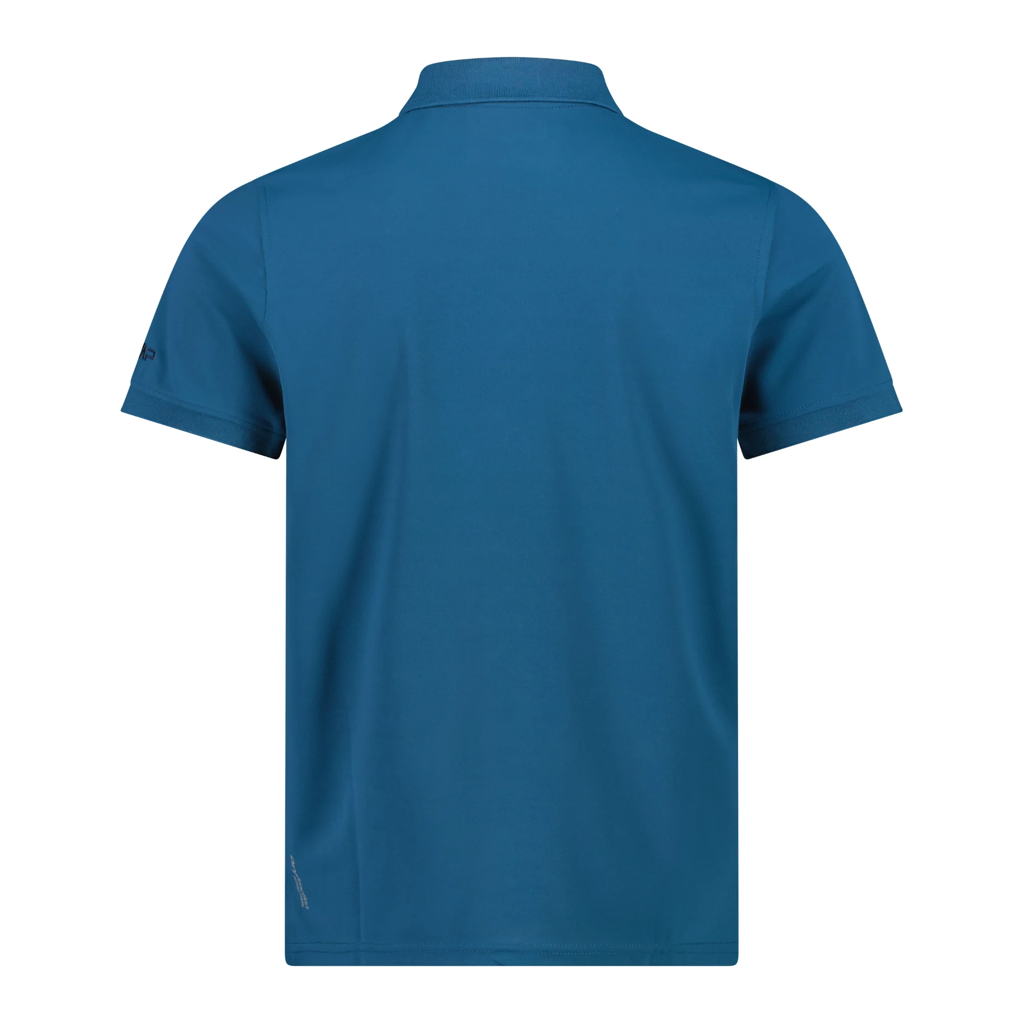 CMP Men's Piquet Short Sleeve Technical Polo Shirt (Petroleum) - Image 3