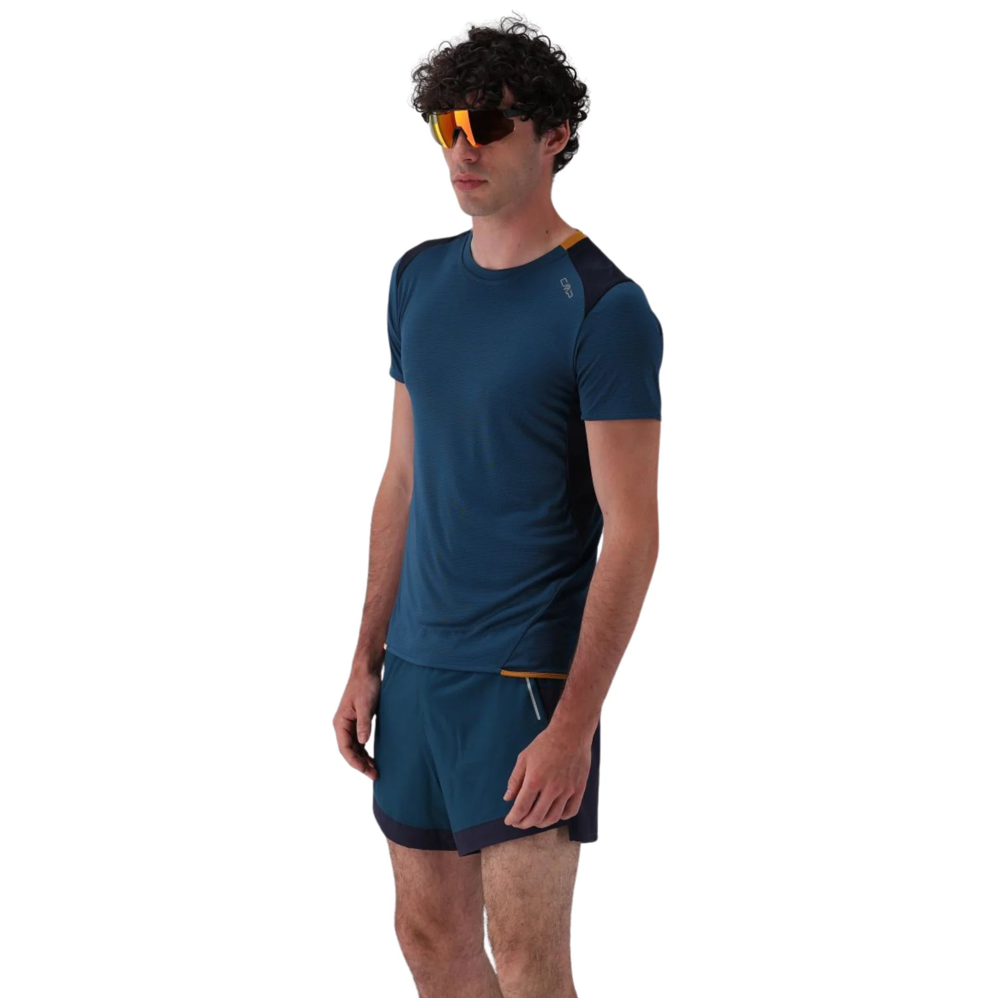 CMP Men's Unlimitech Short Sleeve Technical Tee (Petroleum) - Image 4