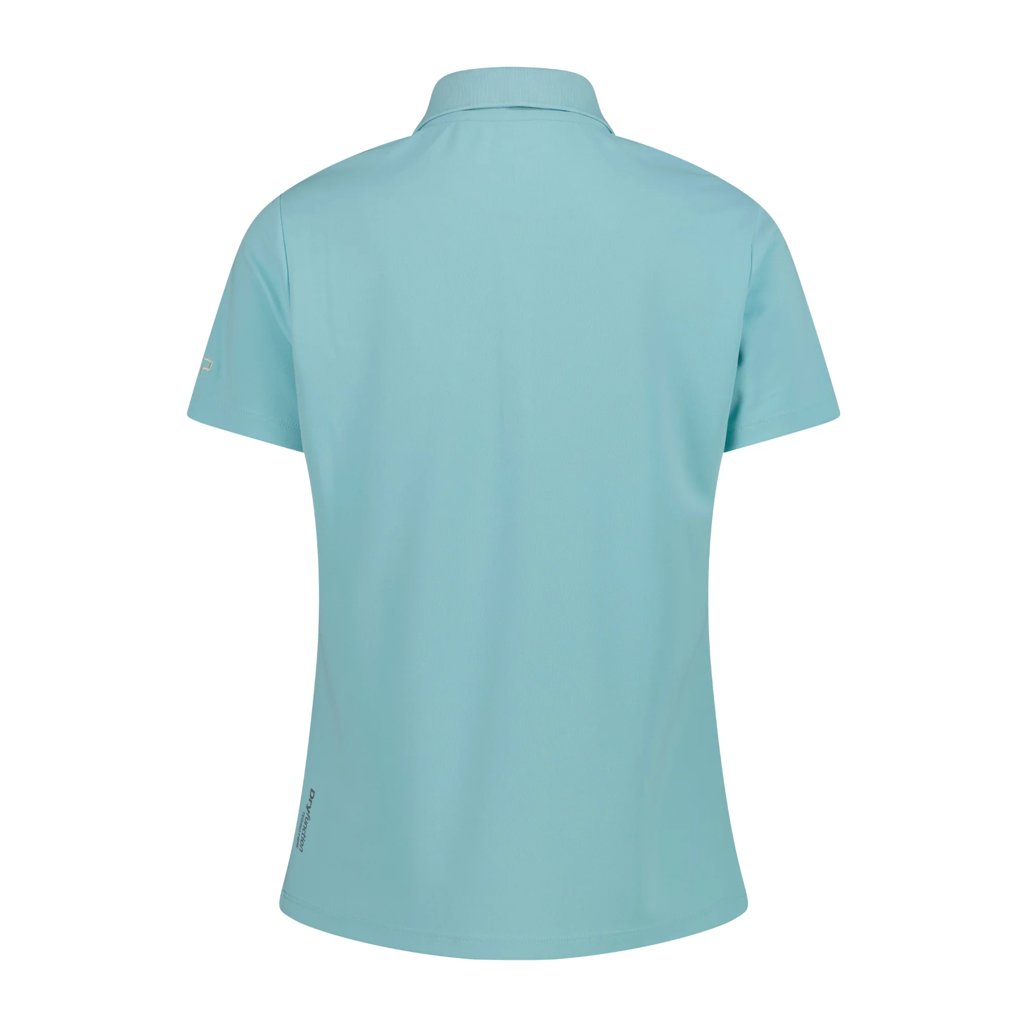 CMP Women's Piquet Short Sleeve Technical Polo Shirt (Lagoon) - Image 3