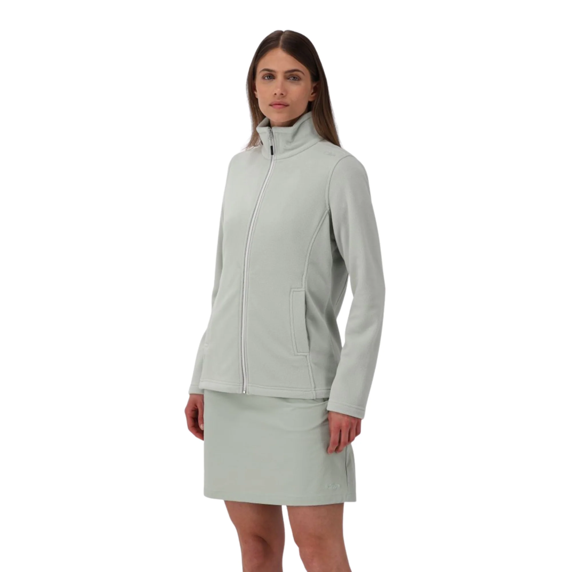 CMP Women's Arctic Full Zip Fleece (Pistachio) - Image 7