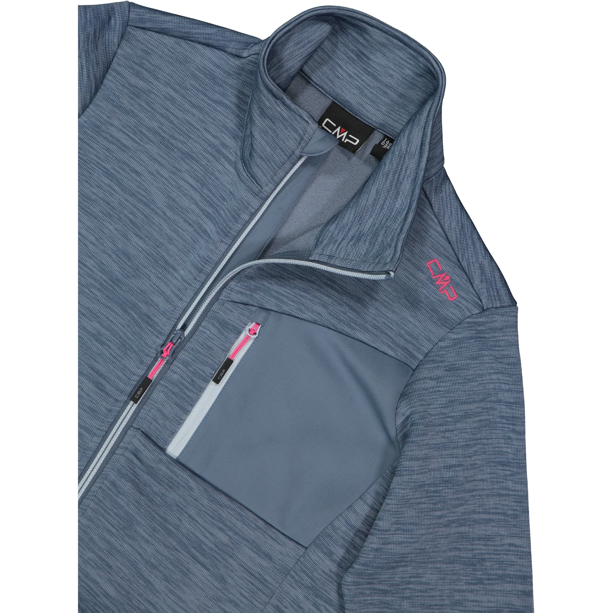 CMP Women's Jacquard Full Zip Fleece (Space Mel) - Image 5
