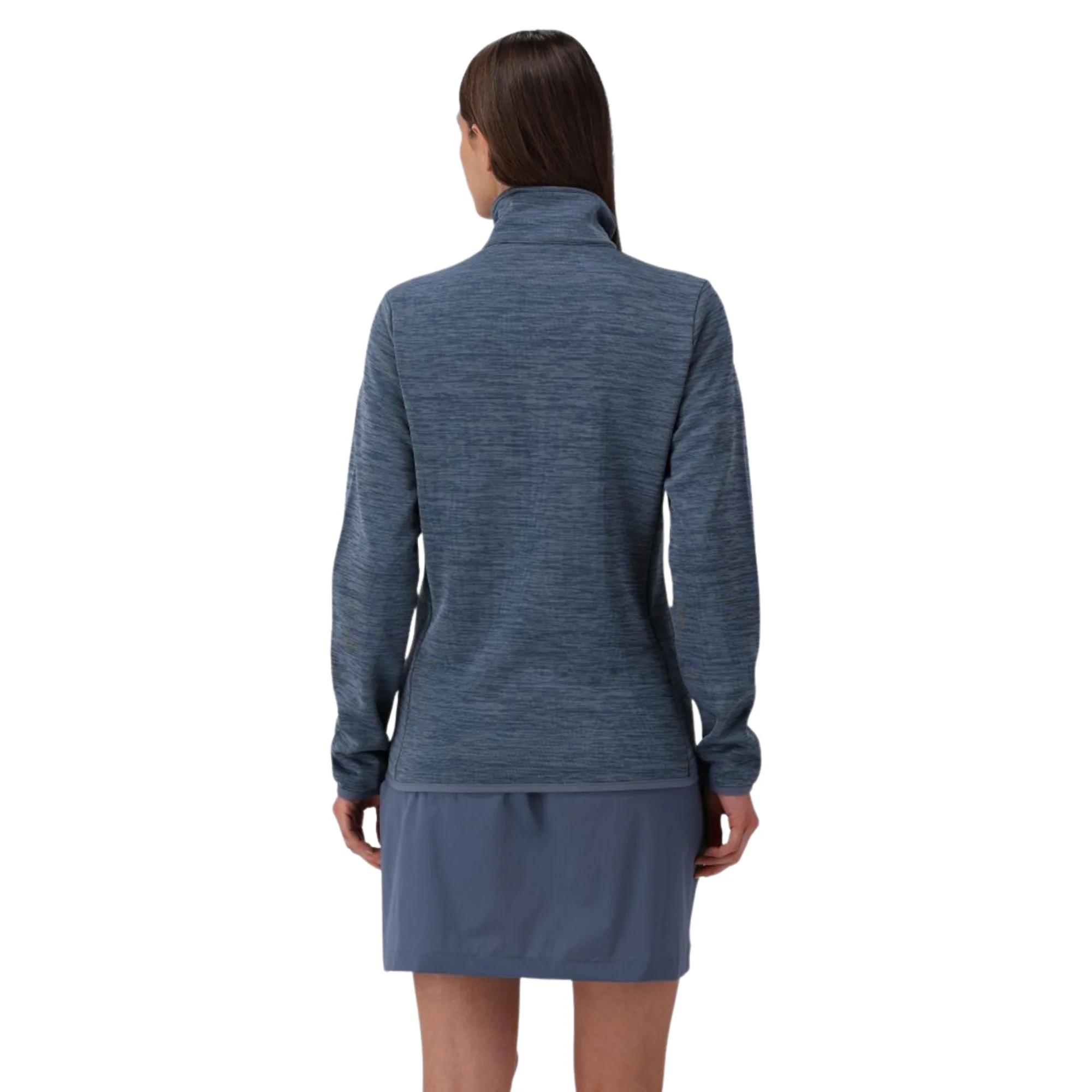 CMP Women's Jacquard Full Zip Fleece (Space Mel) - Image 8