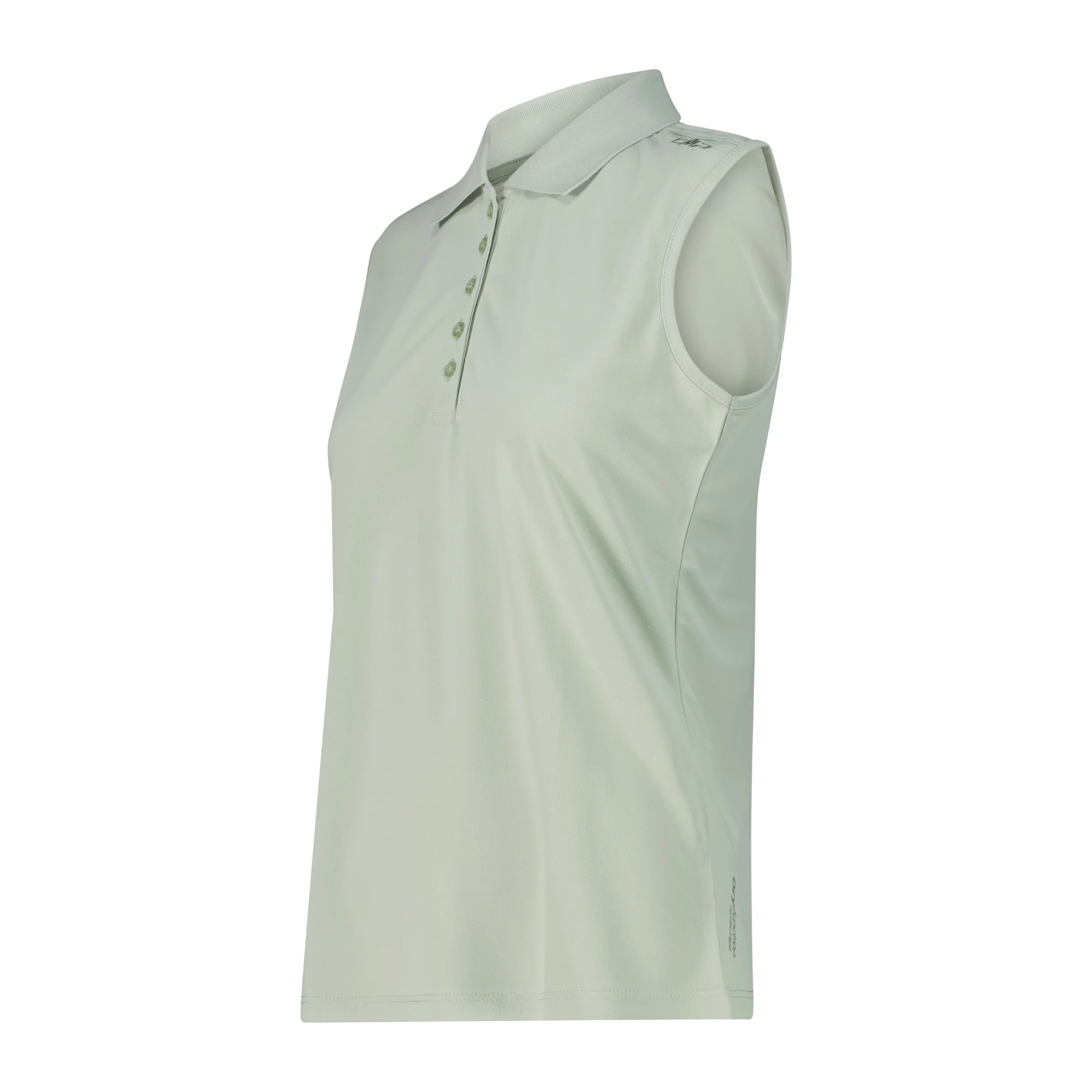 CMP Women's Sleeveless Technical Polo Shirt (Pistachio) - Image 2