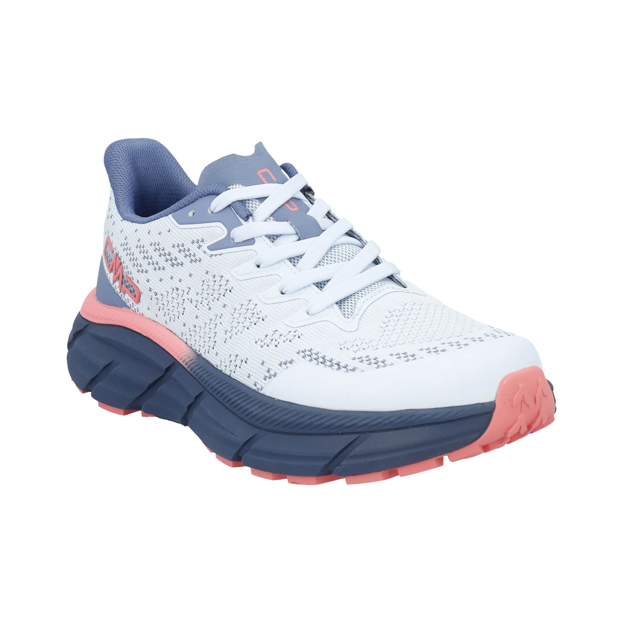 CMP Women's Rahmsy Vegan Friendly Trail Shoes (Sky Blue/Coral) - Image 3