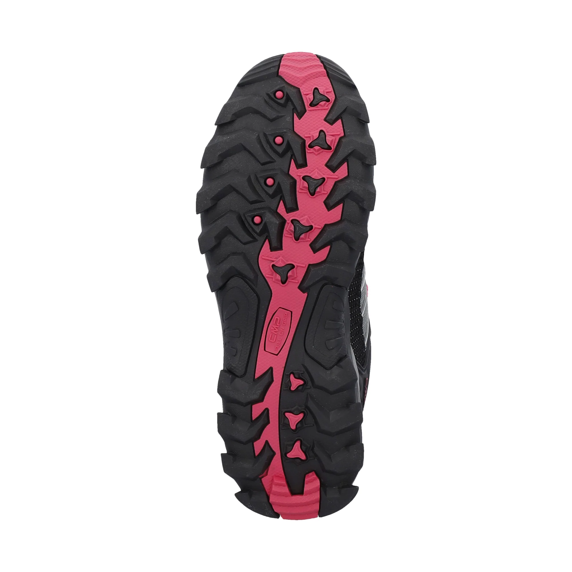 CMP Women's Rigel Low Trekking Waterproof Trail Shoes (Grey/Fuxia/Ice) - Image 4