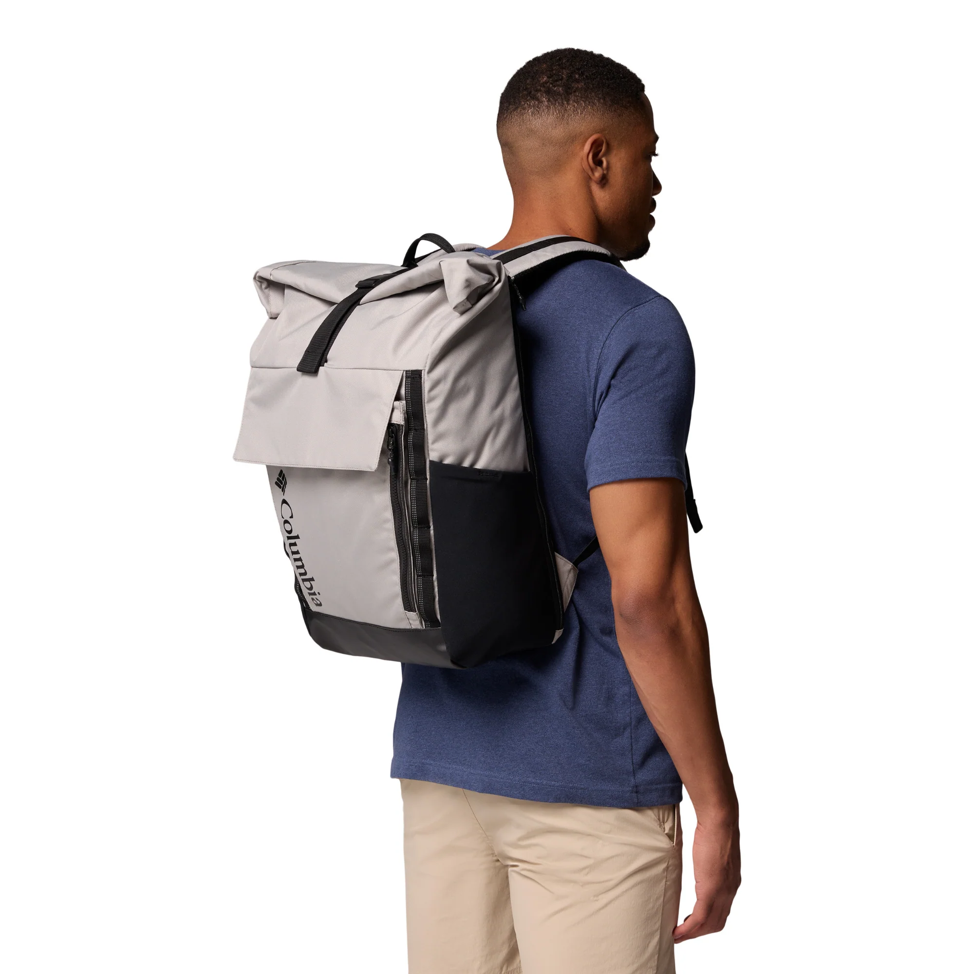 Columbia Convey III 27L Rolltop Backpack (Flint Grey/Black) - Image 10