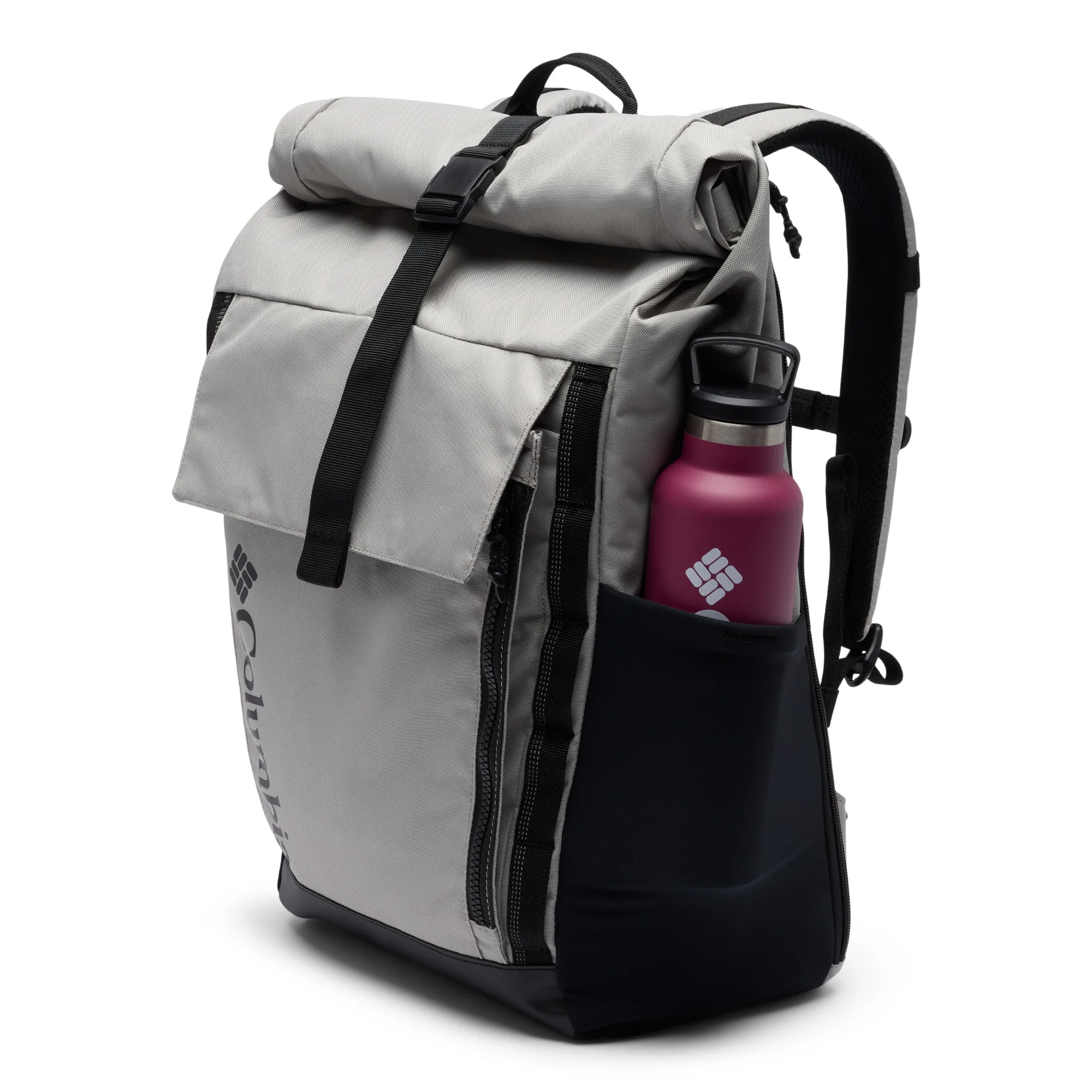 Columbia Convey III 27L Rolltop Backpack (Flint Grey/Black) - Image 5