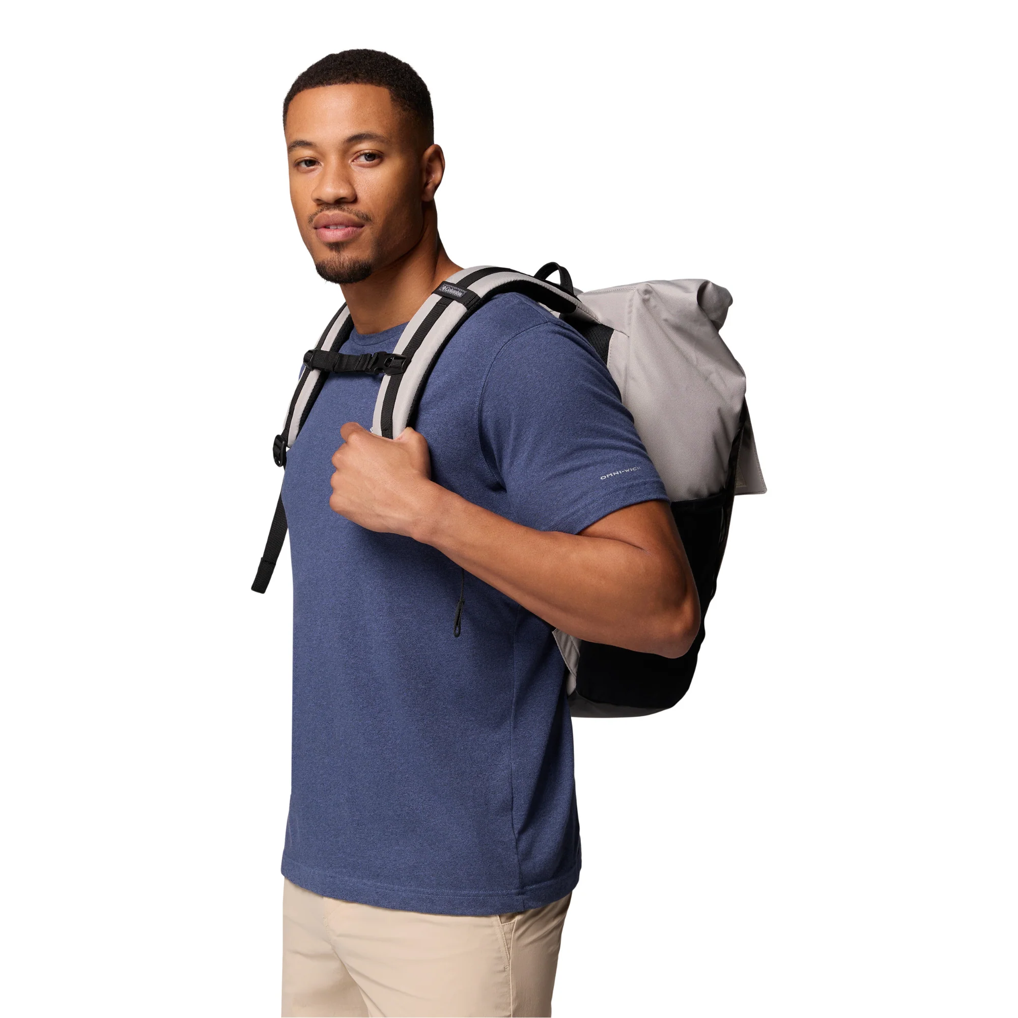 Columbia Convey III 27L Rolltop Backpack (Flint Grey/Black) - Image 8
