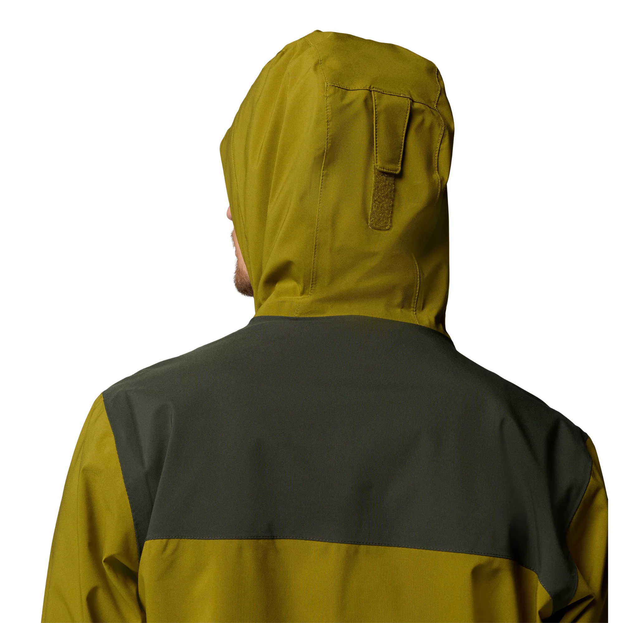 Columbia Men's Boulder Falls Waterproof Jacket (Mossy Green/Greenscape) - Image 6