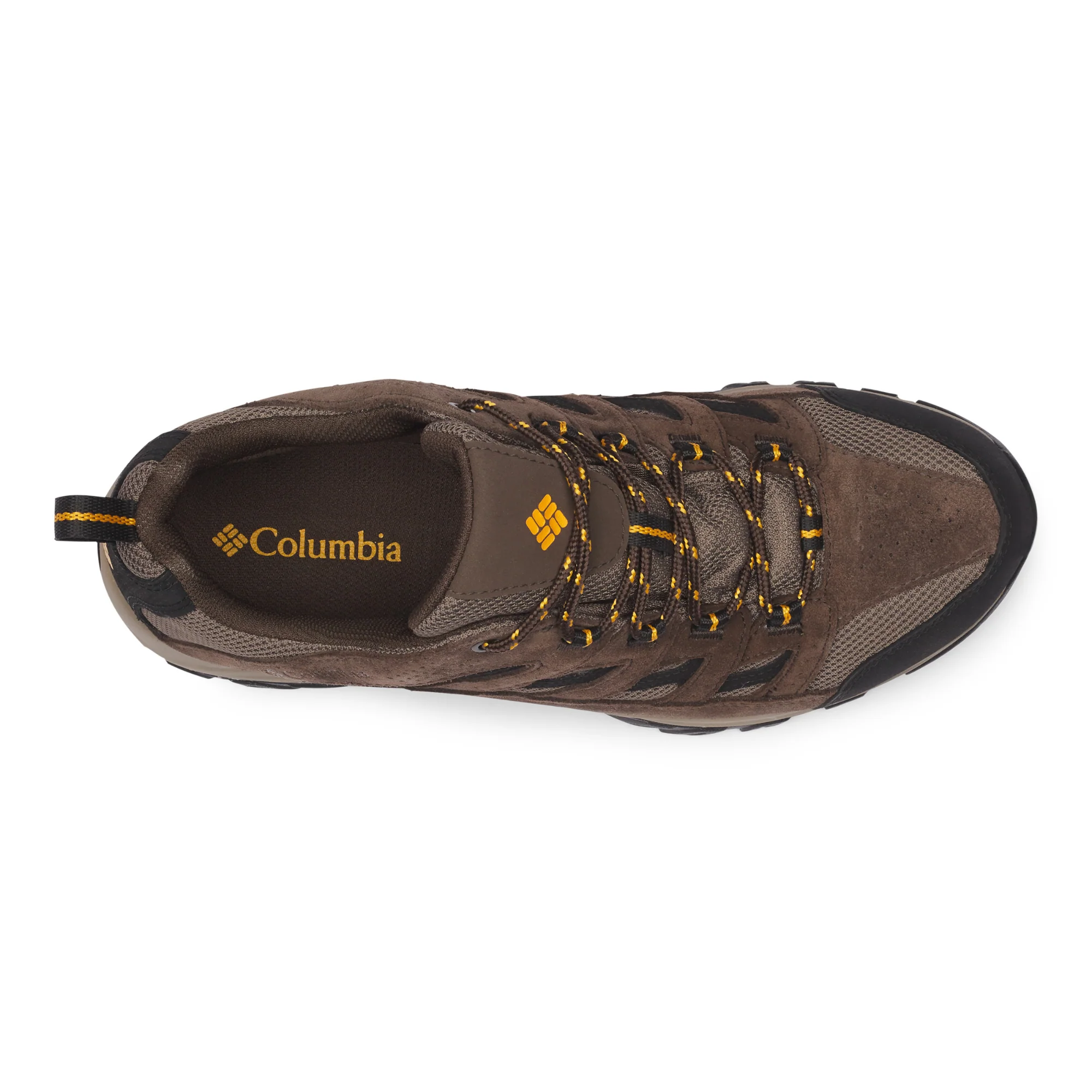 Columbia Men's Crestwood Waterproof Trail Shoes (Mud/Squash) - Image 6