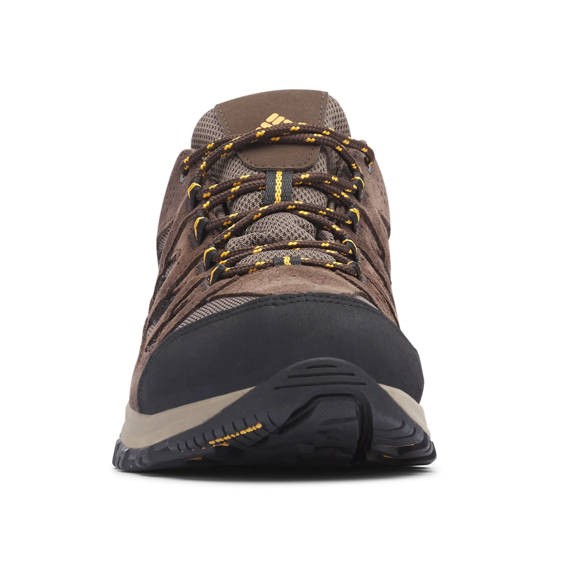 Columbia Men's Crestwood Waterproof Trail Shoes (Mud/Squash) - Image 7