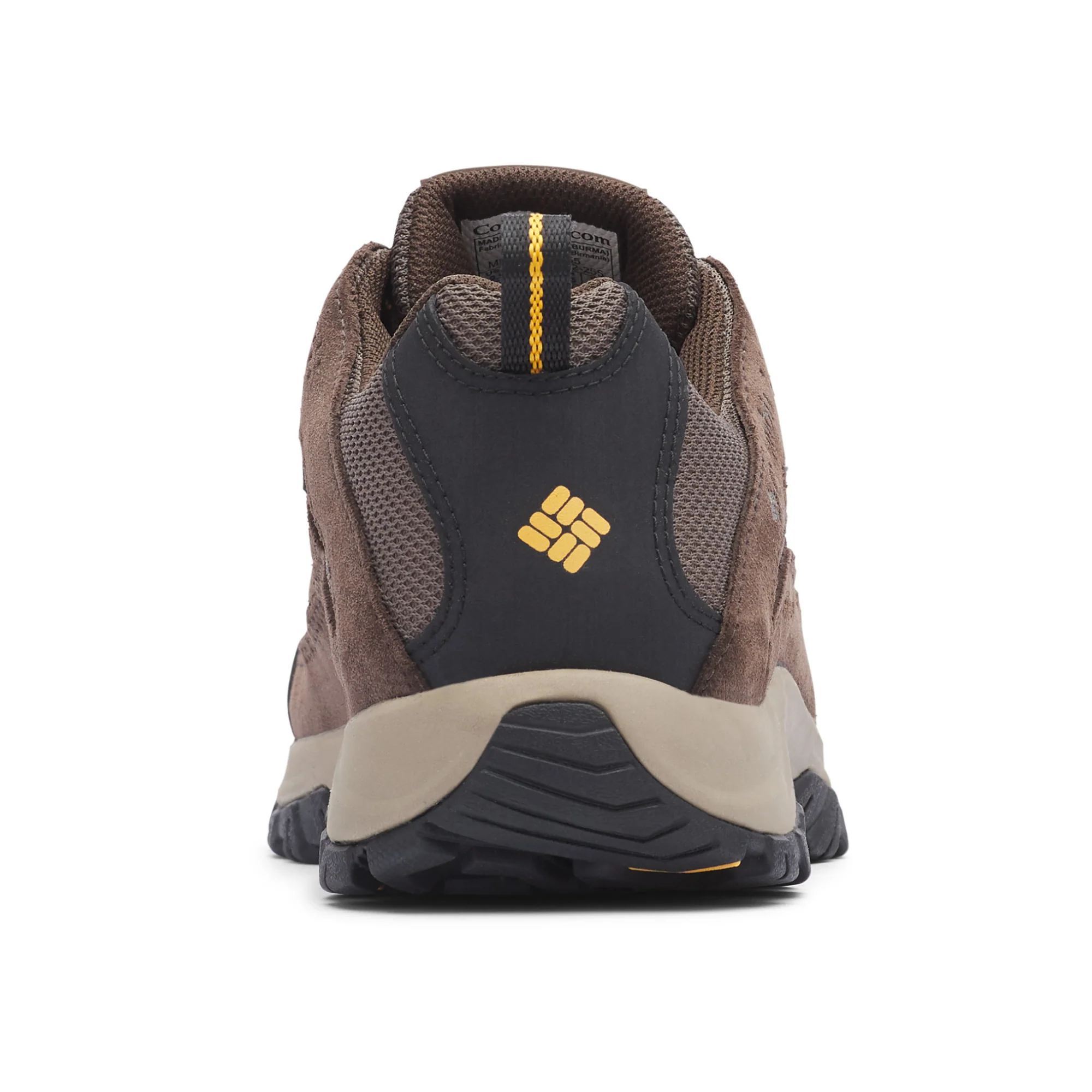 Columbia Men's Crestwood Waterproof Trail Shoes (Mud/Squash) - Image 8