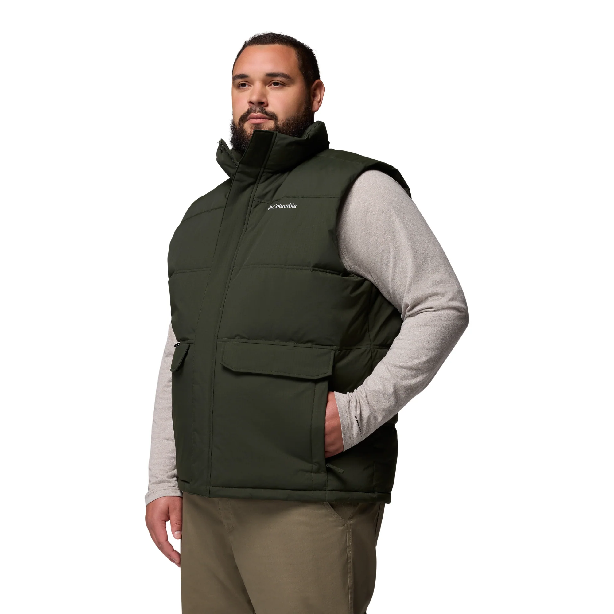 Columbia Men's Landroamer Insulated Puffer Vest (Greenscape) - Image 6