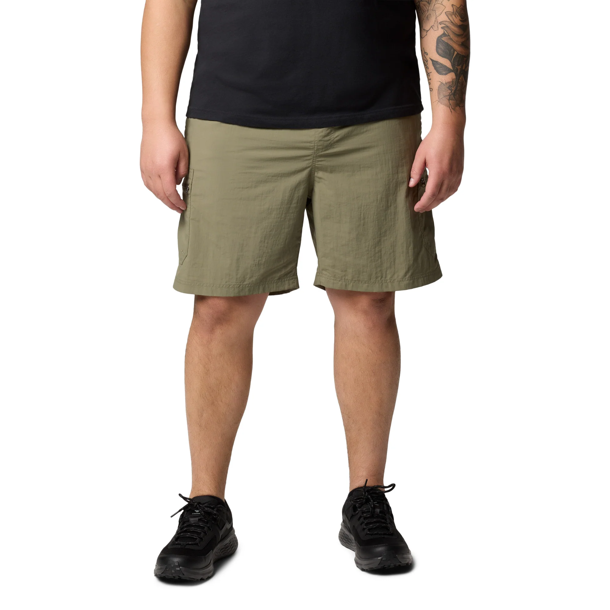 Columbia Men's Mountaindale UPF50 Cargo Shorts (Stone Green)(8in) - Image 2