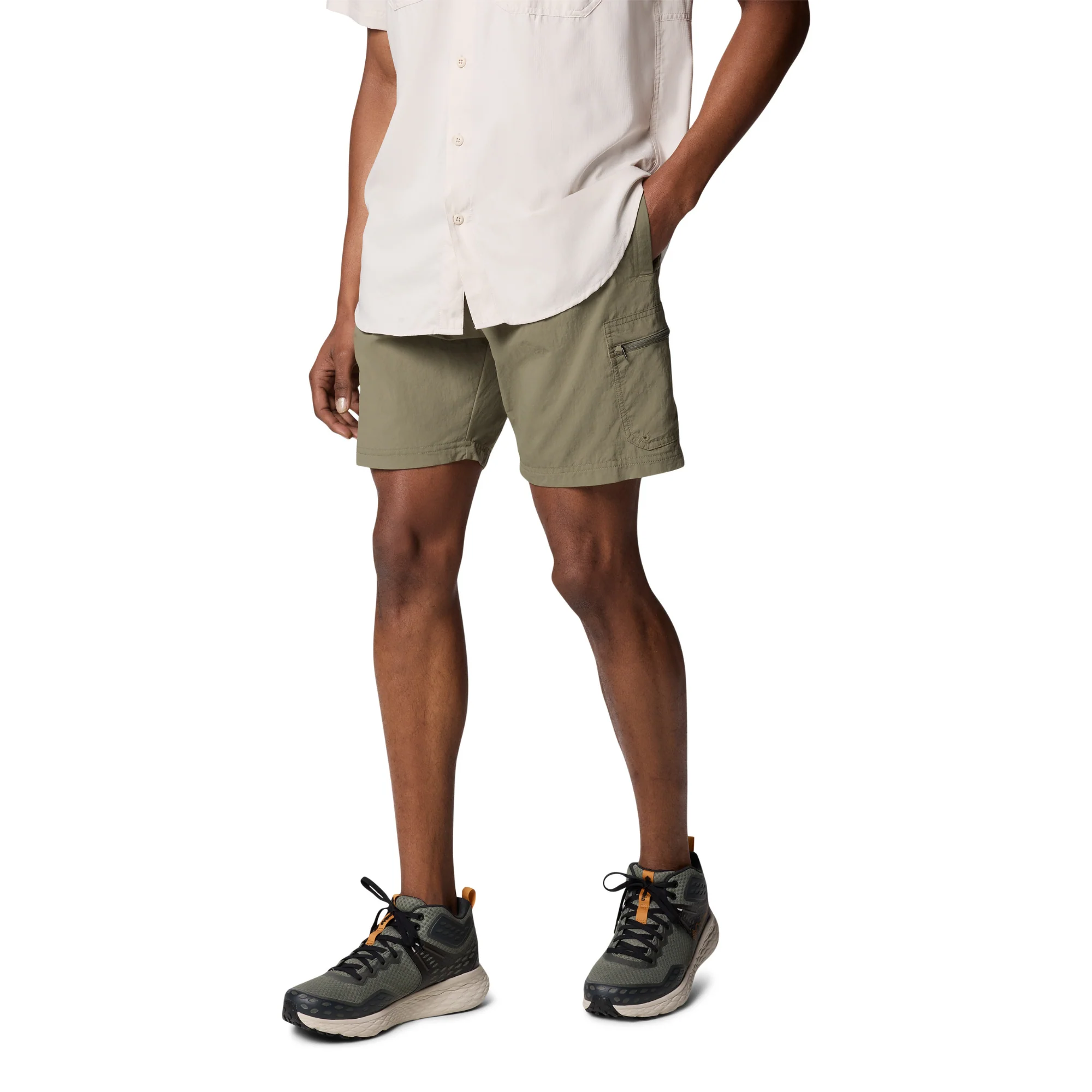 Columbia Men's Mountaindale UPF50 Cargo Shorts (Stone Green)(8in) - Image 5