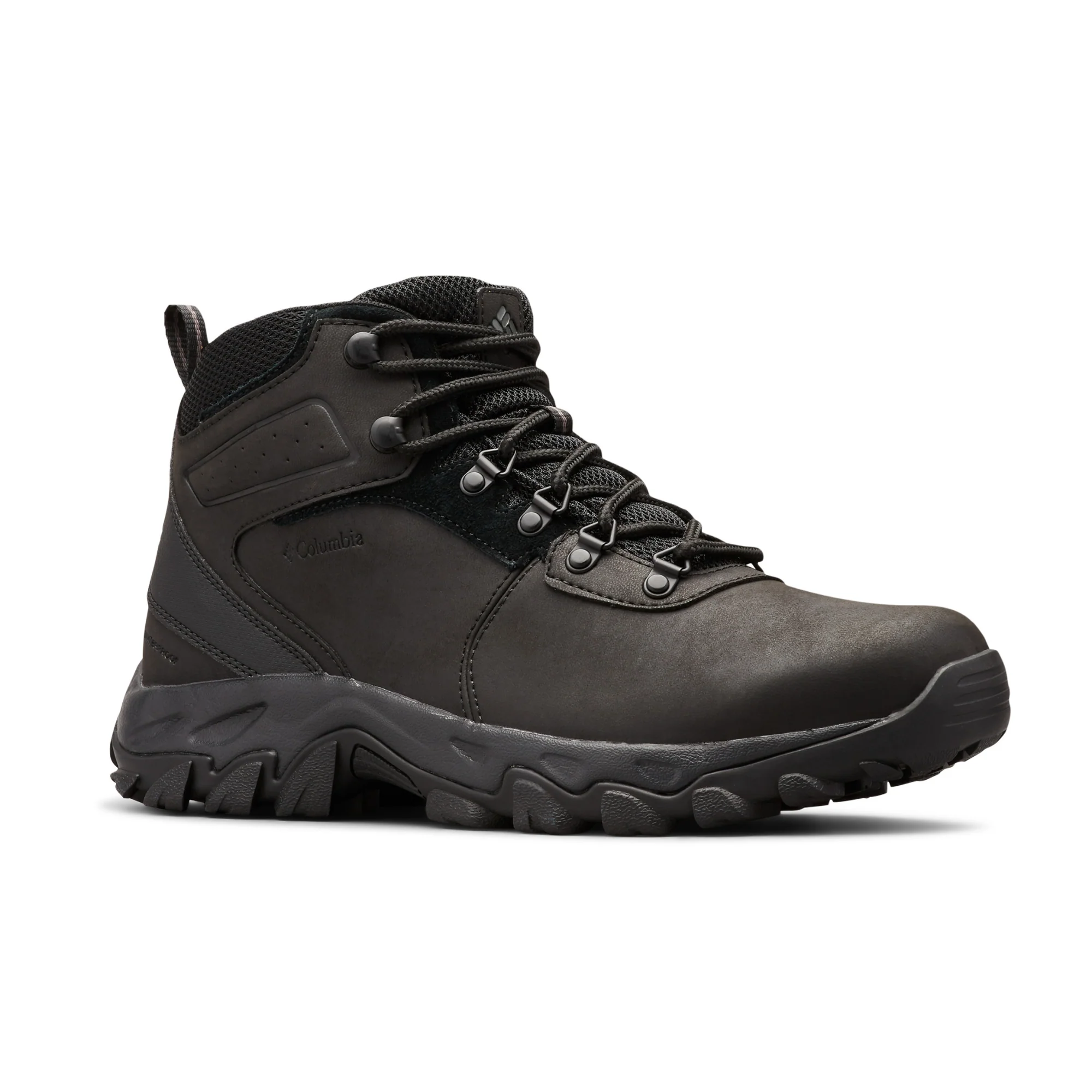 Columbia Men's Newton Ridge Plus II Waterproof Trail Boots (Black) - Image 3