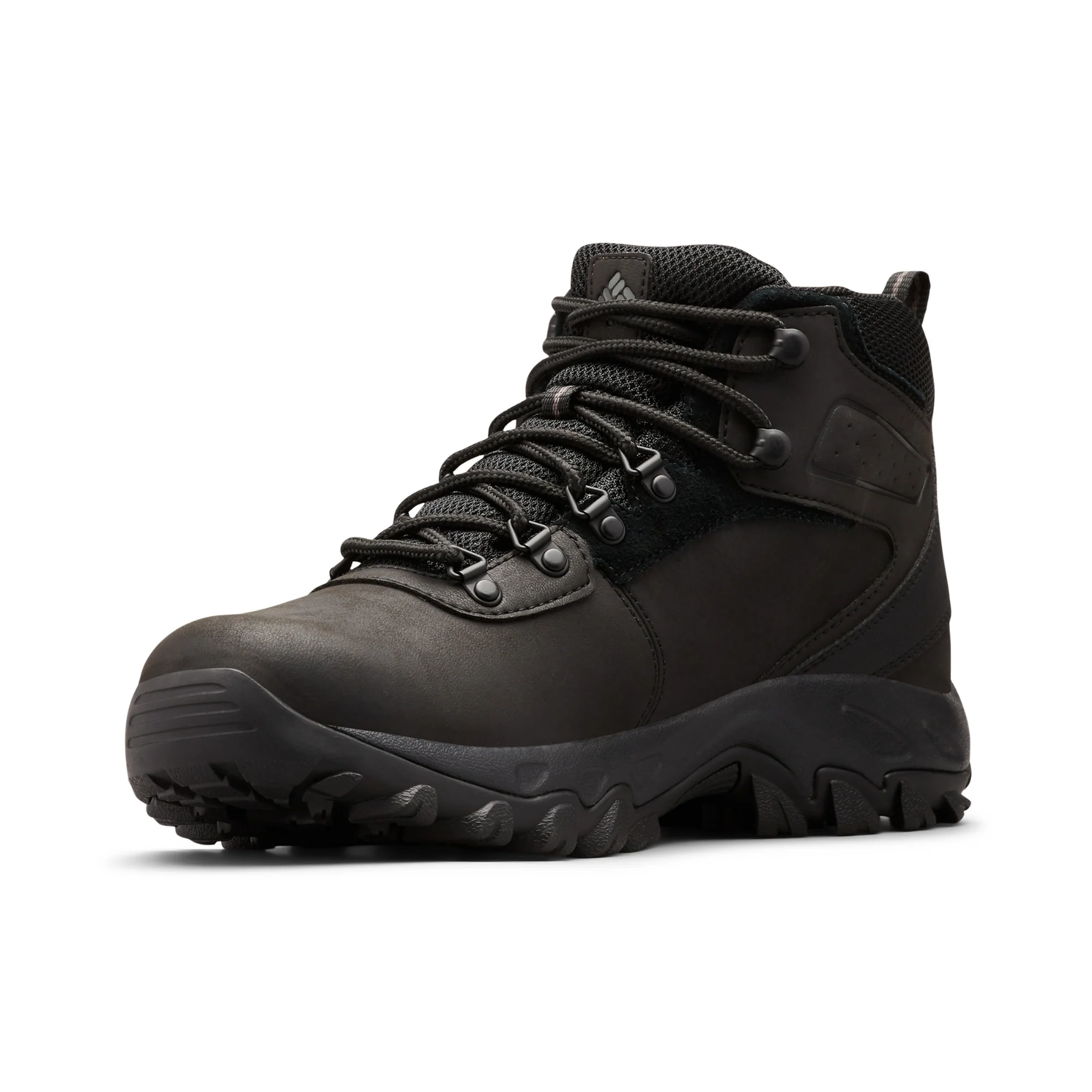 Columbia Men's Newton Ridge Plus II Waterproof Trail Boots (Black) - Image 4
