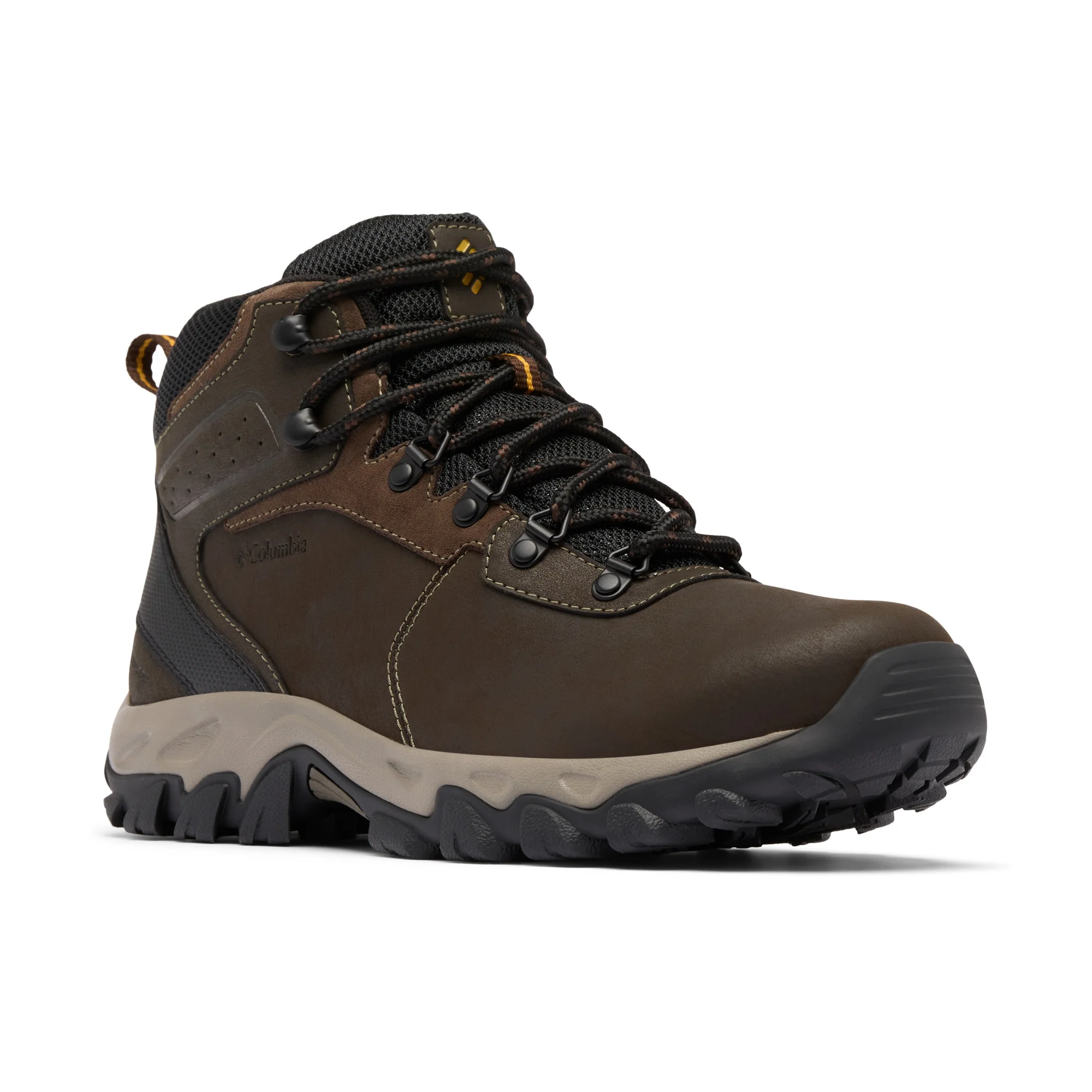 Columbia Men's Newton Ridge Plus II Waterproof Trail Boots (Cordovan/Squash) - Image 3