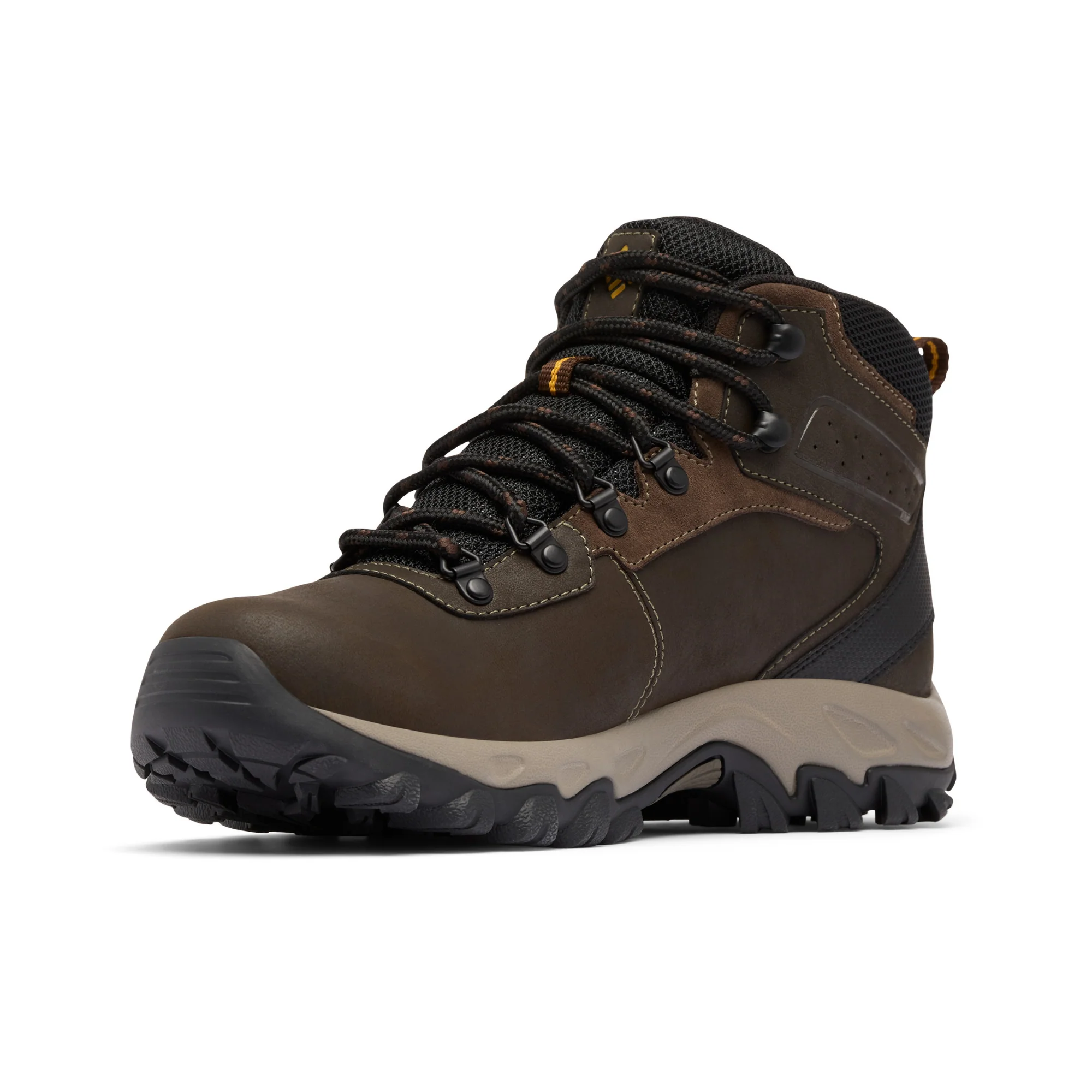 Columbia Men's Newton Ridge Plus II Waterproof Trail Boots (Cordovan/Squash) - Image 4