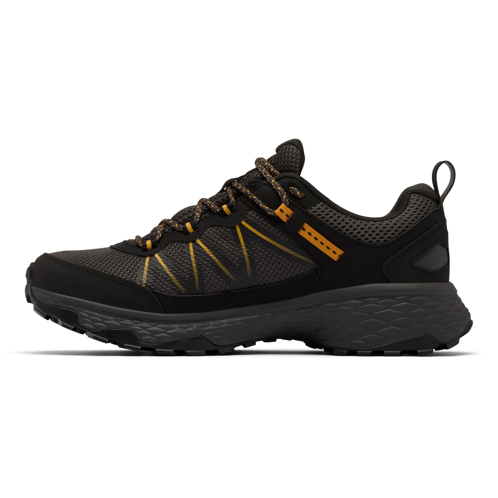 Columbia Men's Peakfreak Rush Outdry Waterproof Trail Shoes (Black/Raw Honey) - Image 2