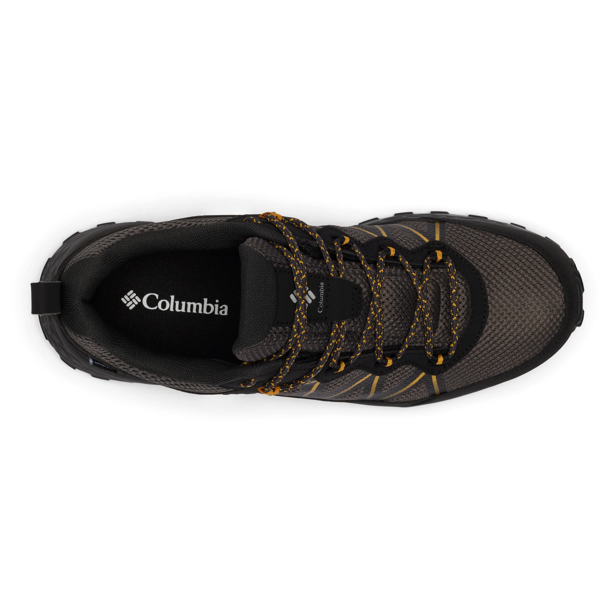 Columbia Men's Peakfreak Rush Outdry Waterproof Trail Shoes (Black/Raw Honey) - Image 4