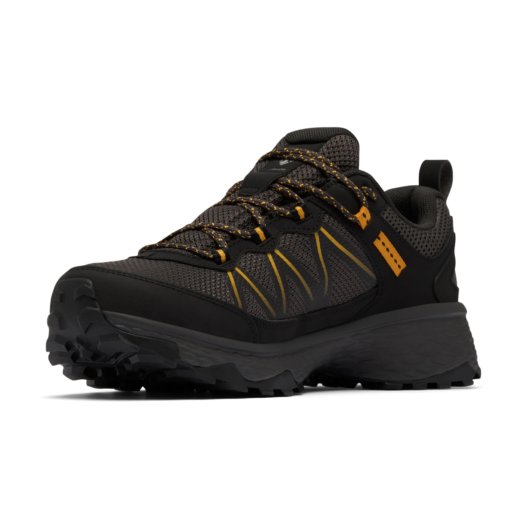 Columbia Men's Peakfreak Rush Outdry Waterproof Trail Shoes (Black/Raw Honey) - Image 5