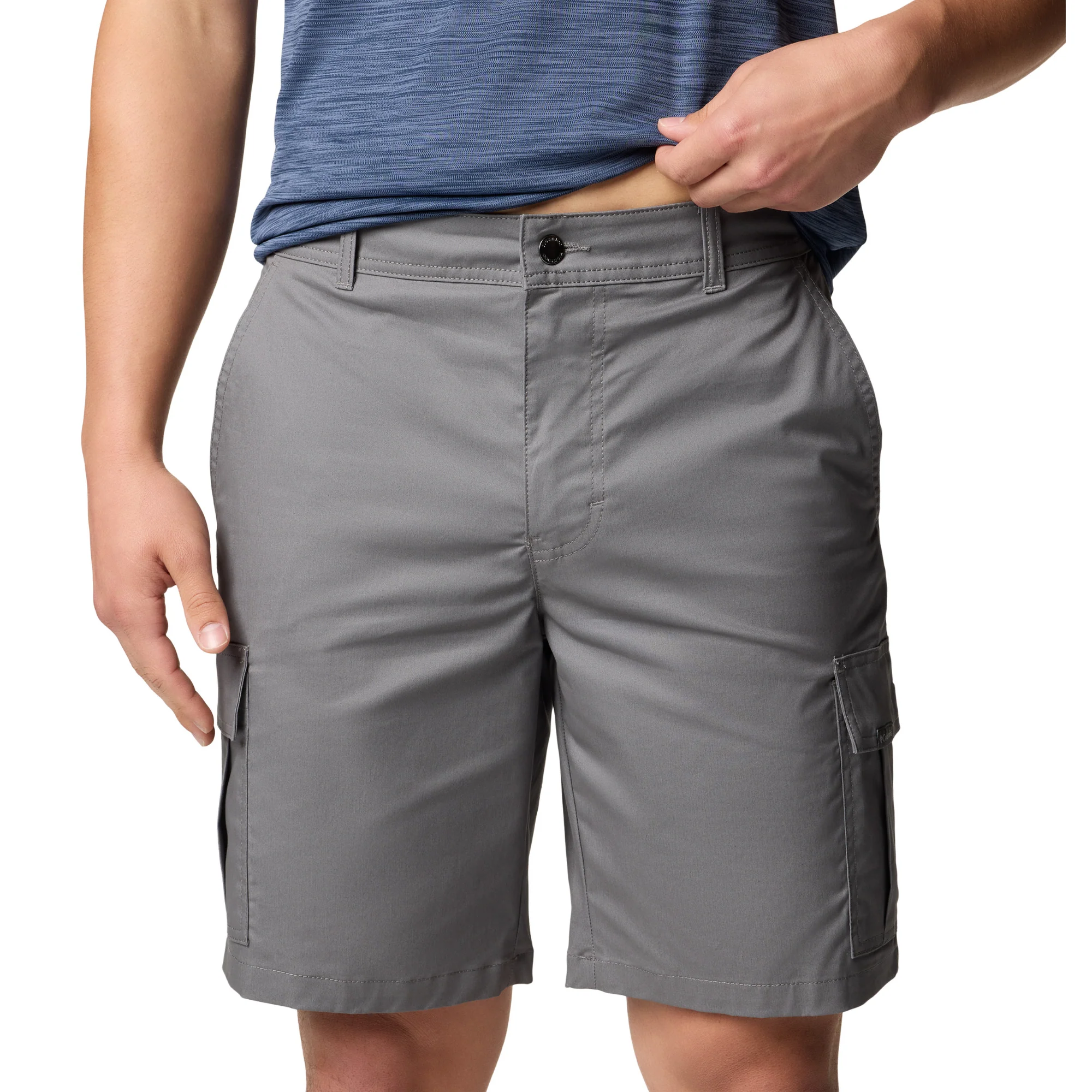 Columbia Men's Rapid Rivers Cargo Shorts (City Grey)(9in) - Image 4