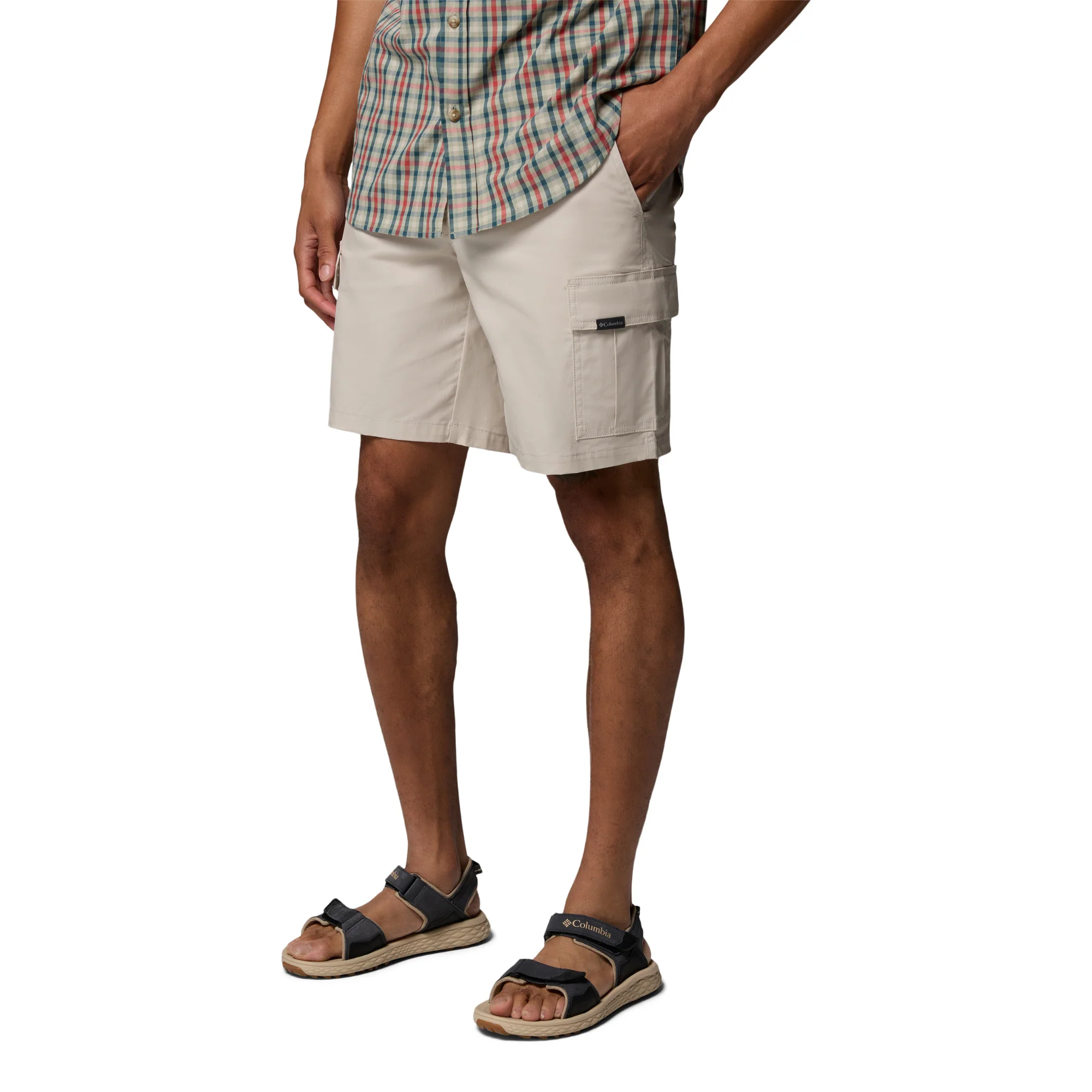 Columbia Men's Rapid Rivers Cargo Shorts (Dark Stone)(9in) - Image 2