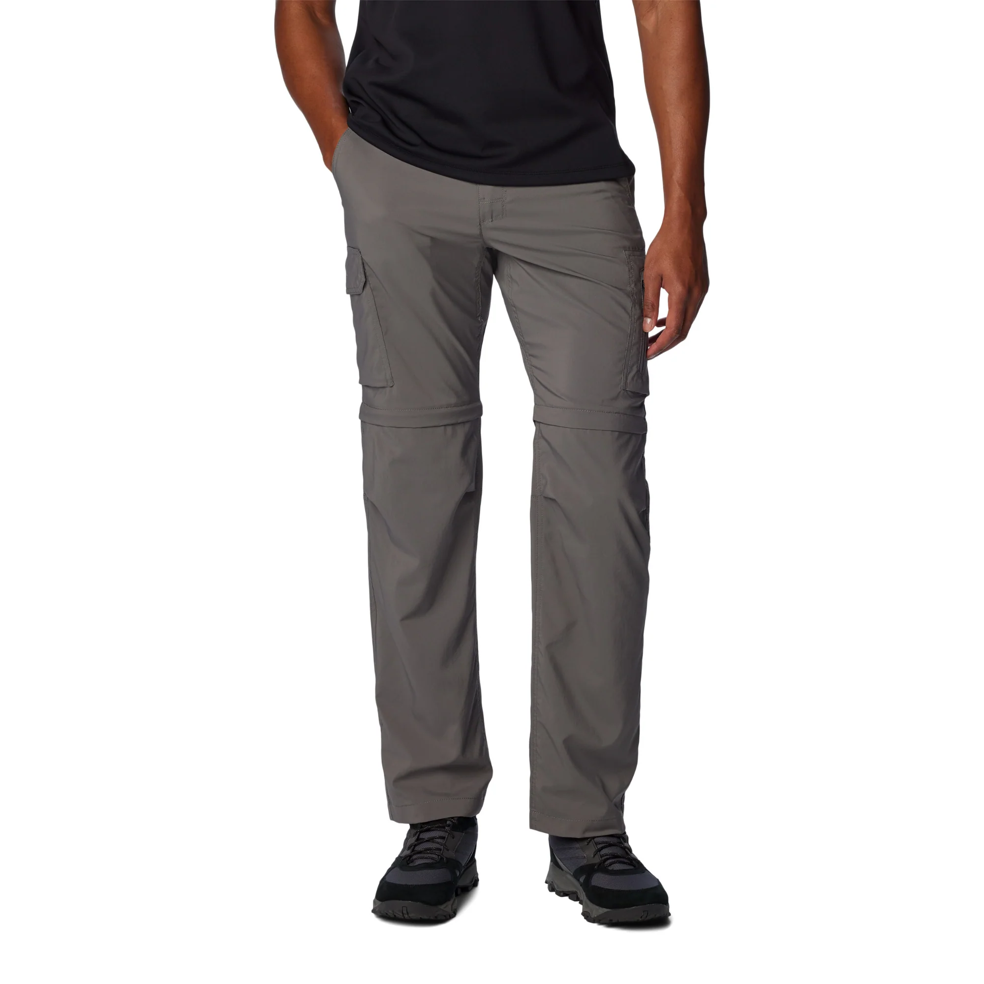 Columbia Men's Silver Ridge EU UPF50 Convertible Utility Trousers (City Grey) - Image 5