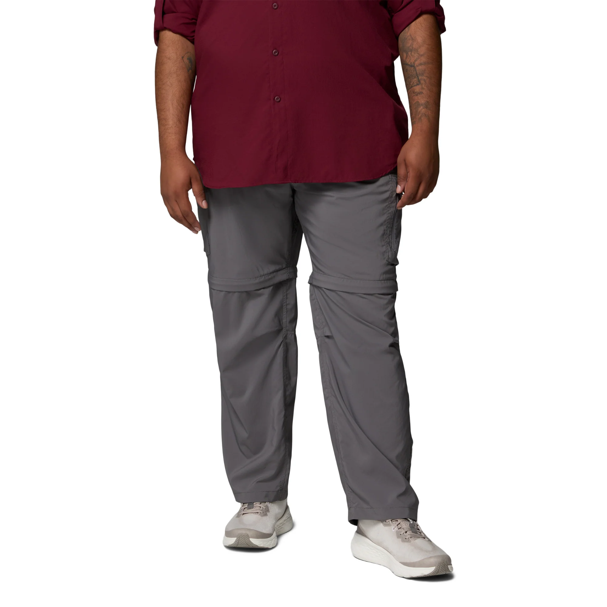Columbia Men's Silver Ridge EU UPF50 Convertible Utility Trousers (City Grey) - Image 6