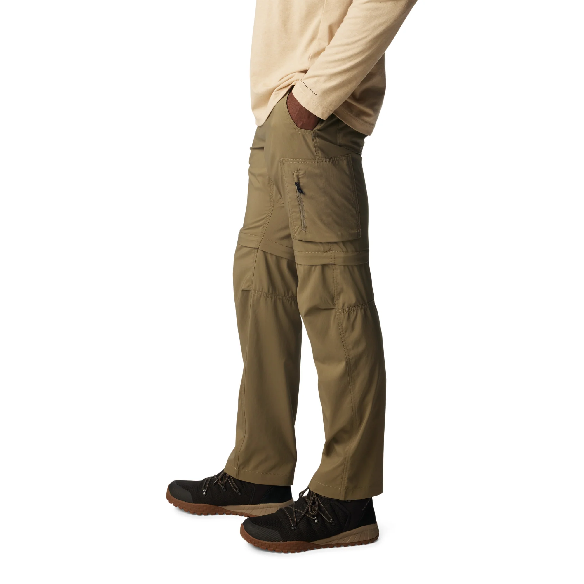 Columbia Men's Silver Ridge UPF50 Convertible Utility Trousers (Stone Green) - Image 10