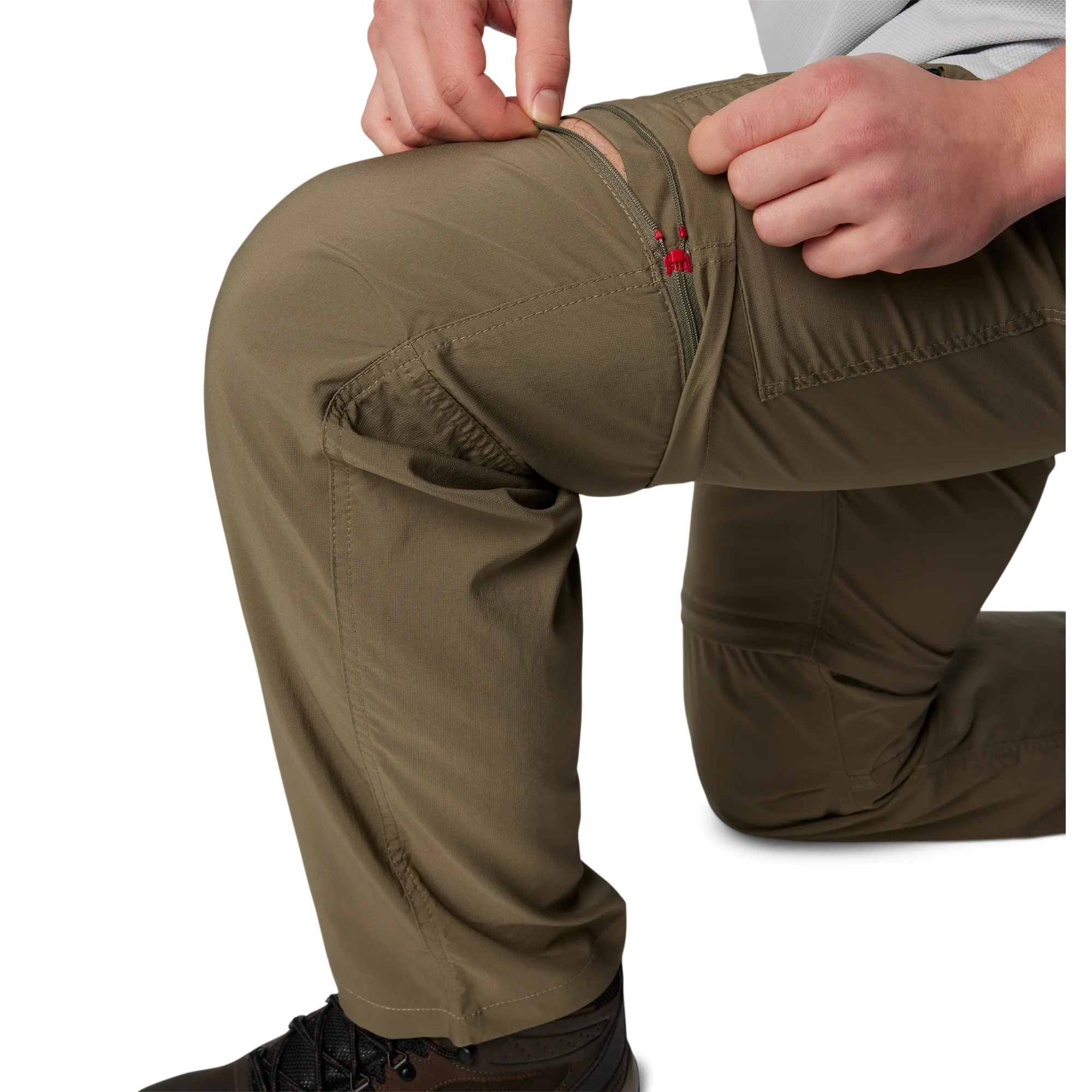 Columbia Men's Silver Ridge UPF50 Convertible Utility Trousers (Stone Green) - Image 14