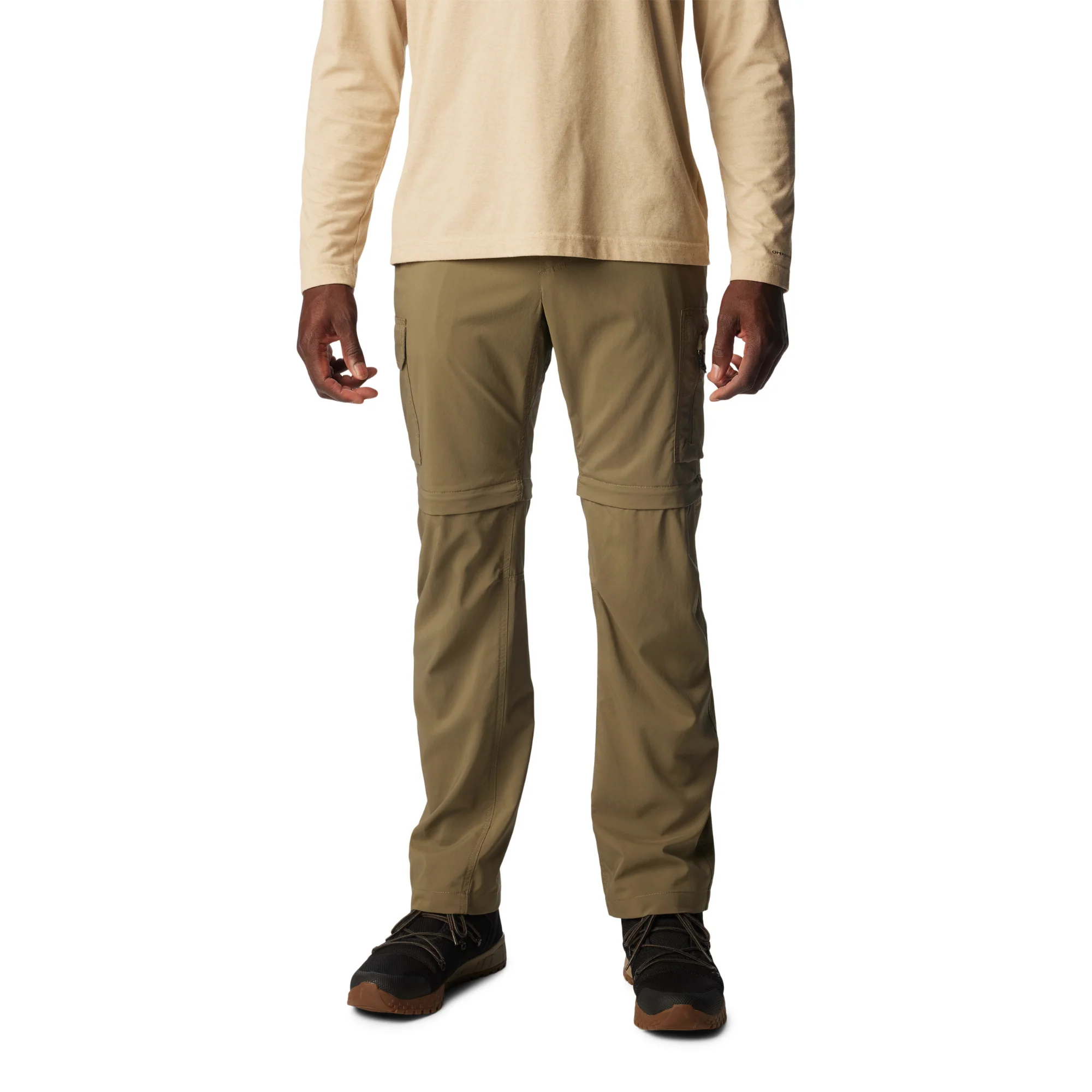 Columbia Men's Silver Ridge UPF50 Convertible Utility Trousers (Stone Green) - Image 4