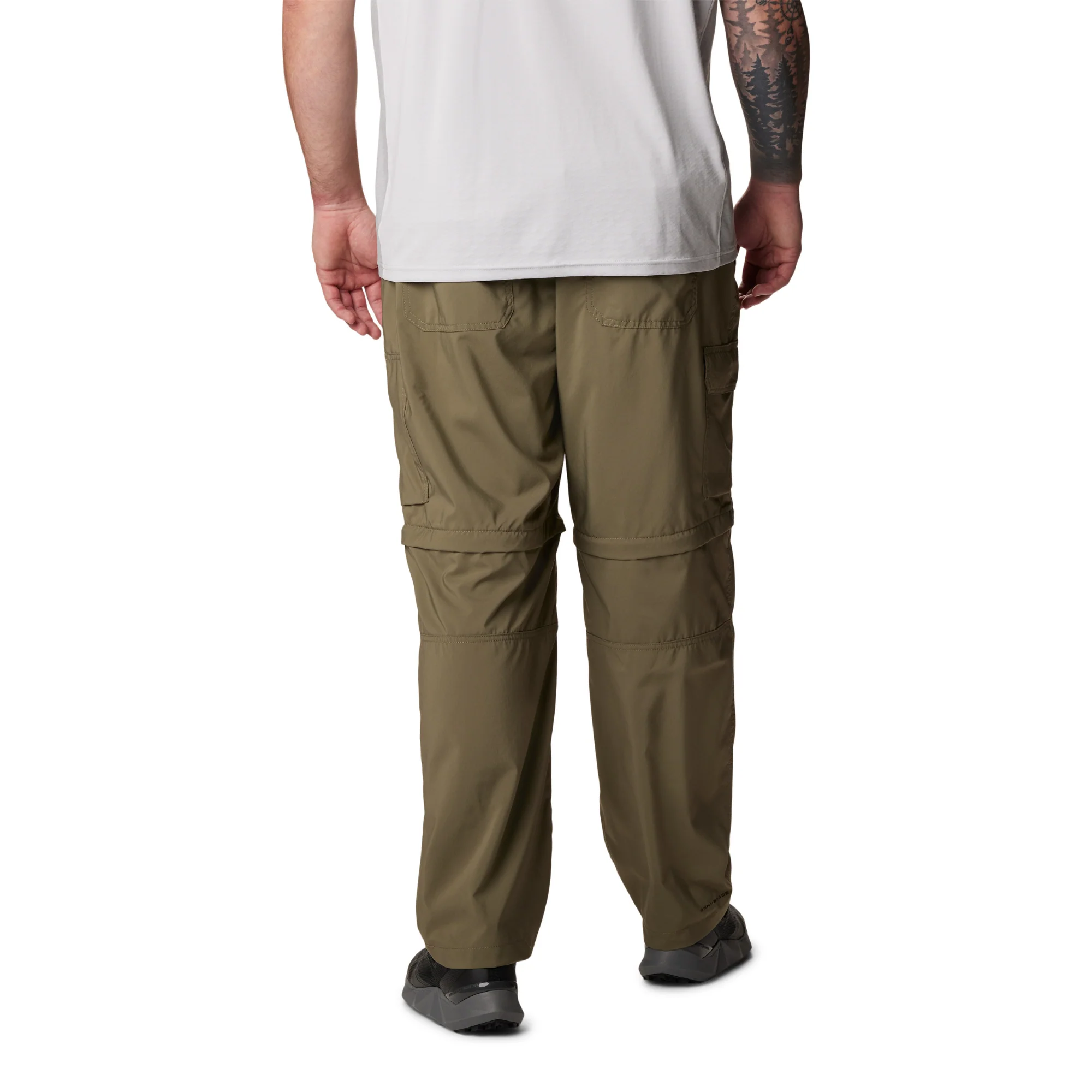 Columbia Men's Silver Ridge UPF50 Convertible Utility Trousers (Stone Green) - Image 8