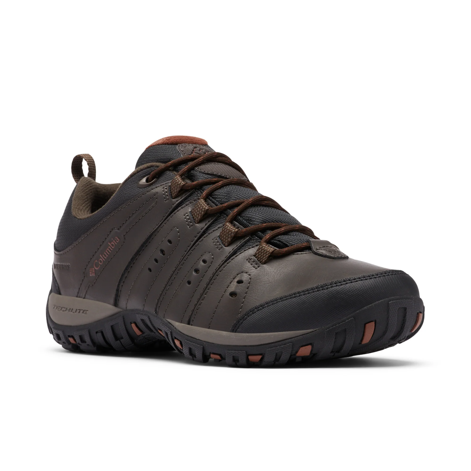 Columbia Men's Woodburn II Waterproof Trail Shoes (Cordovan/Cinnamon) - Image 3