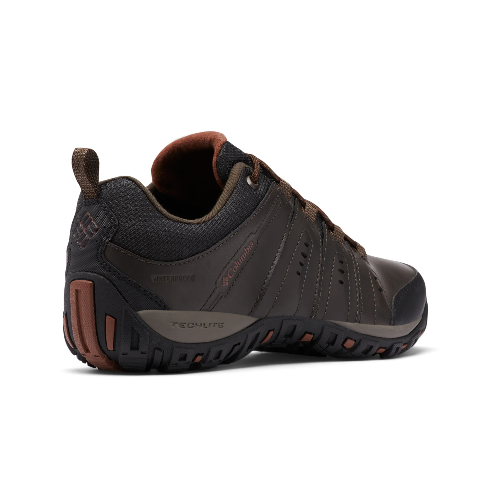 Columbia Men's Woodburn II Waterproof Trail Shoes (Cordovan/Cinnamon) - Image 5