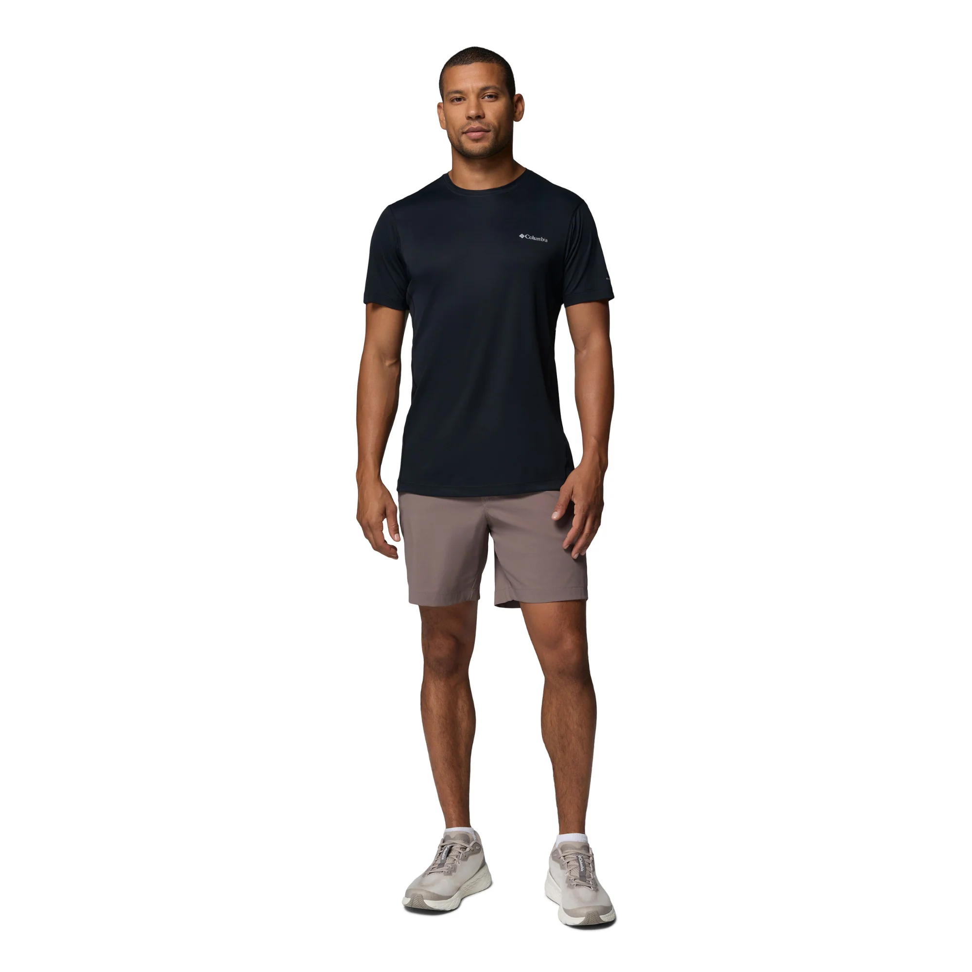 Columbia Men's Zero Rules Short Sleeve Crew Neck Light Technical Tee (Black) - Image 6