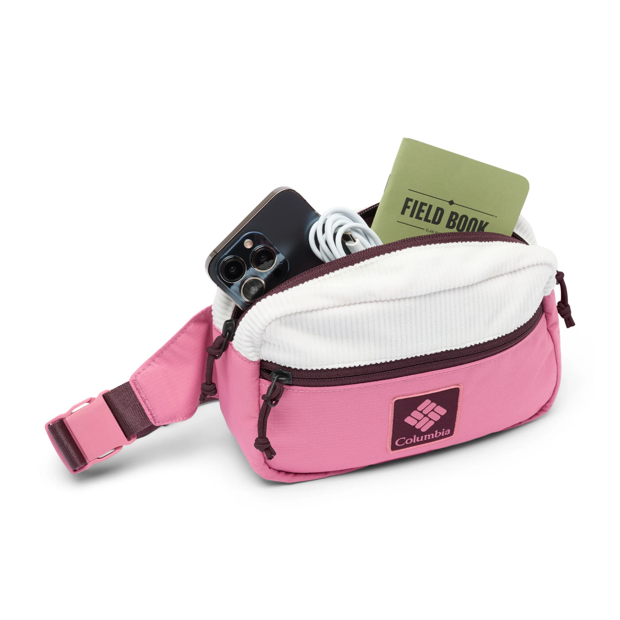 Columbia Trail Traveller 2L Hip Pack (Sea Salt/Rosette/Moonvista) - Image 4