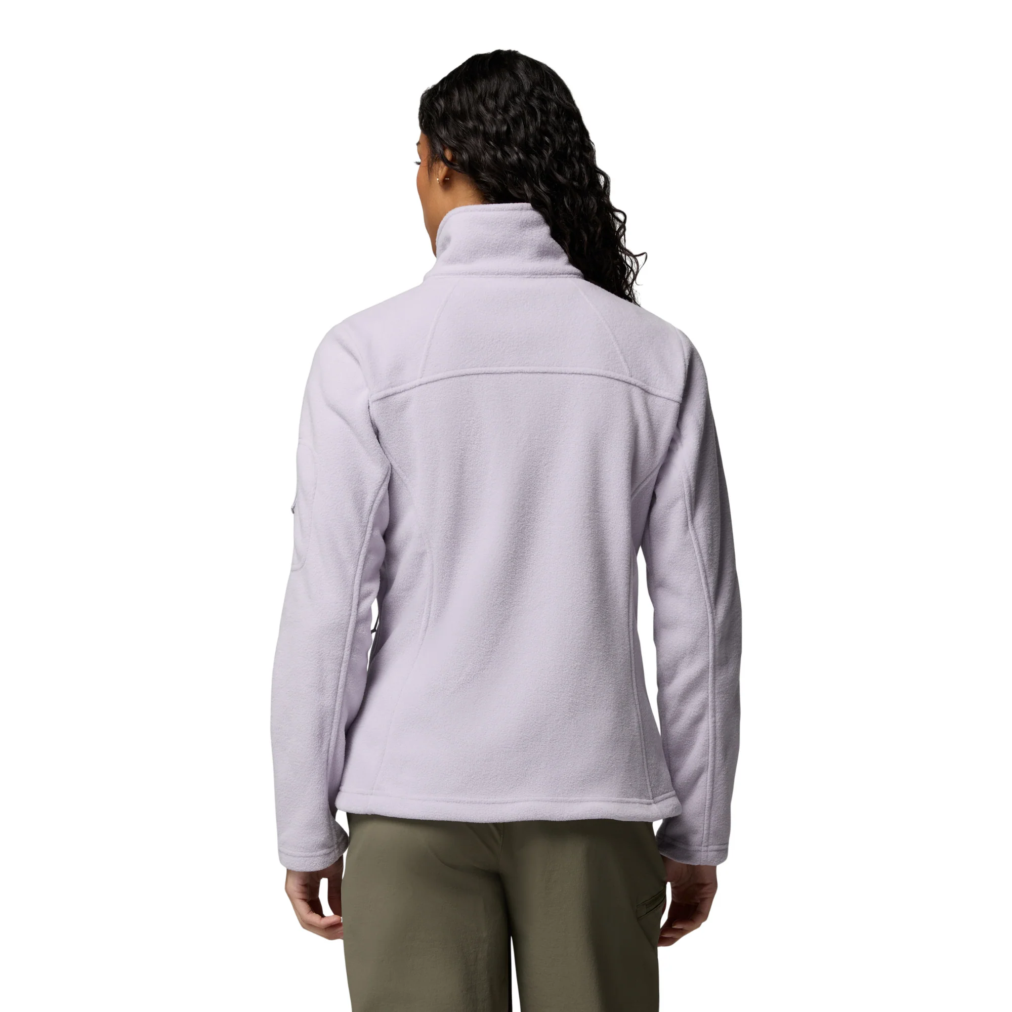 Columbia Women's Fast Trek II Full Zip Fleece (Lavender Pearl) - Image 3