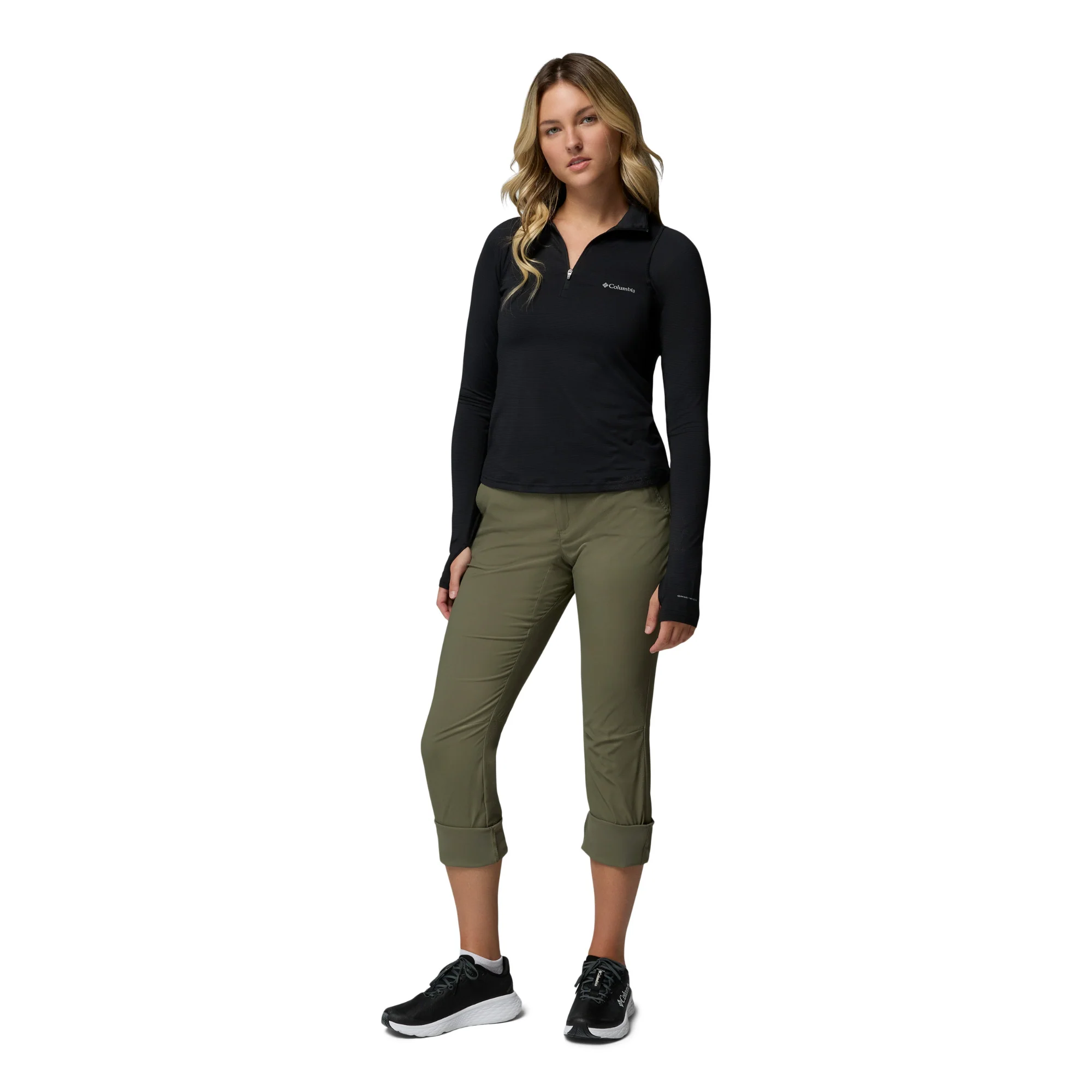 Columbia Women's Leslie Falls II Trousers (Stone Green) - Image 15