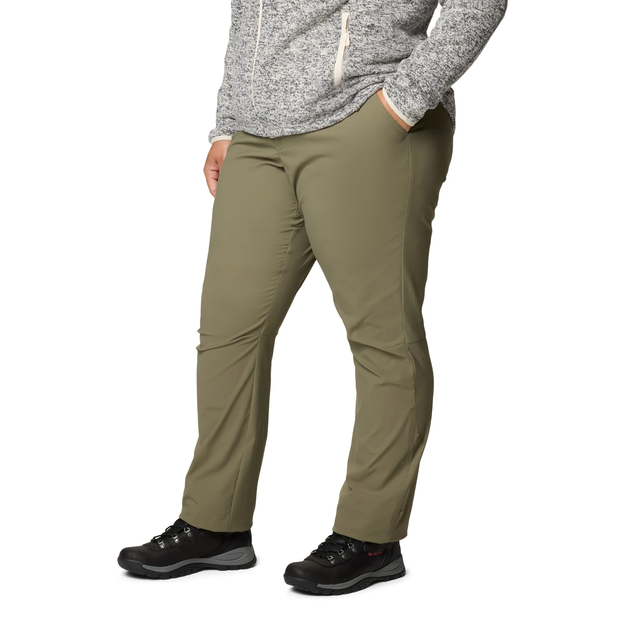 Columbia Women's Leslie Falls II Trousers (Stone Green) - Image 5
