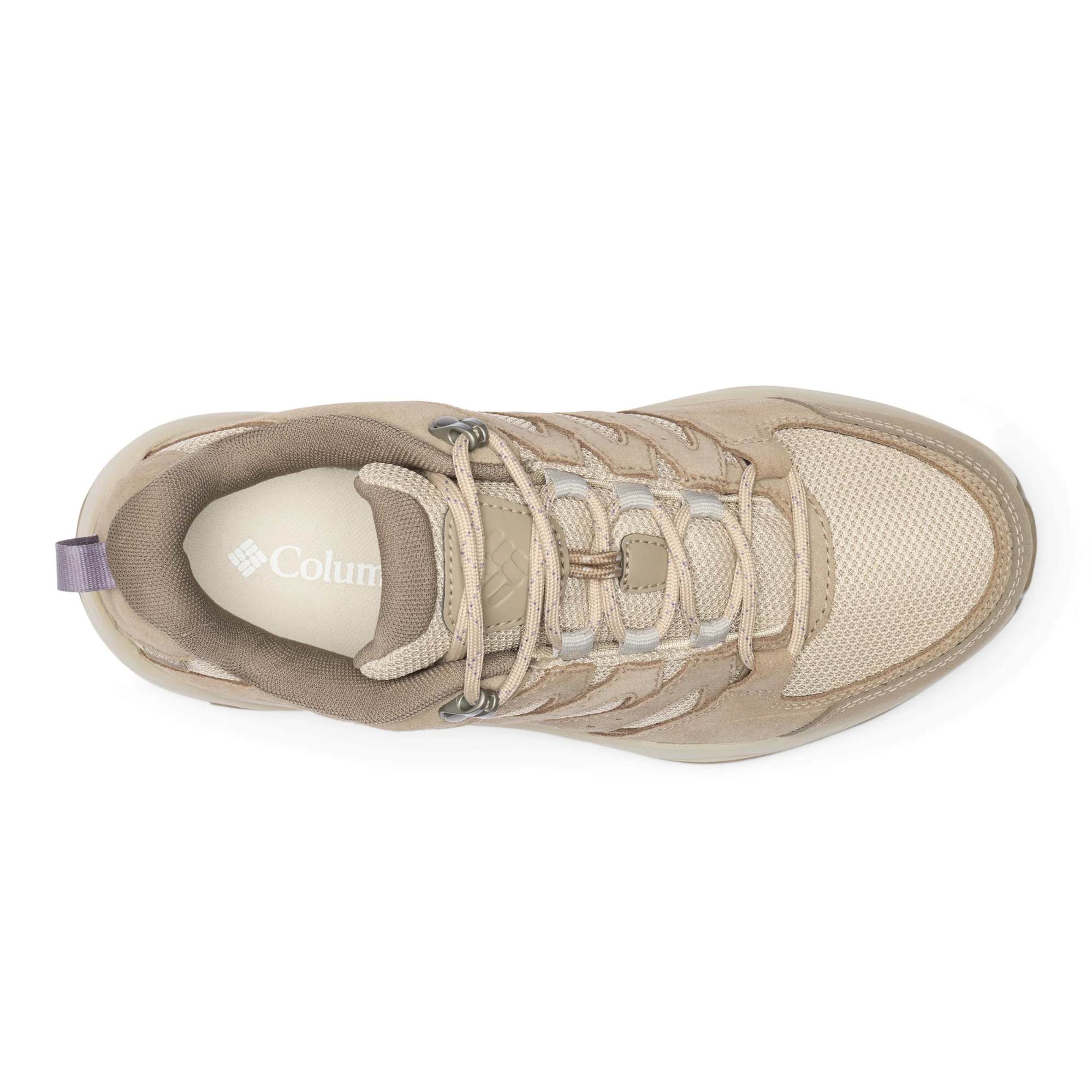 Columbia Women's Redmond IV Low Waterproof Trail Shoes (Wet Sand/Graphite Purple) - Image 7